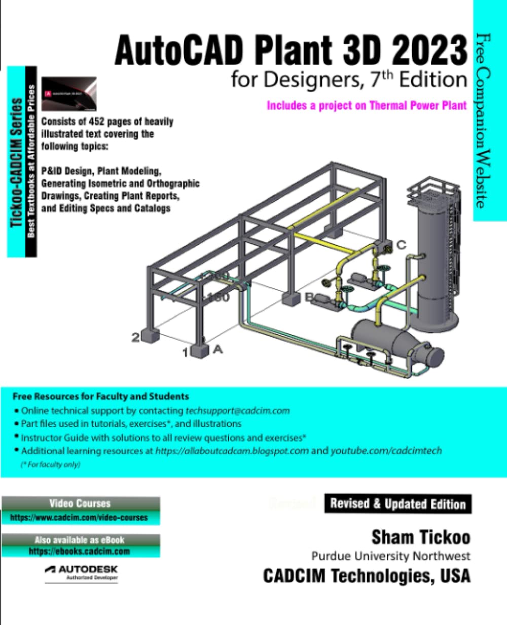 AutoCAD Plant 3D 2023 for Designers, 7th Edition Business & Technology
