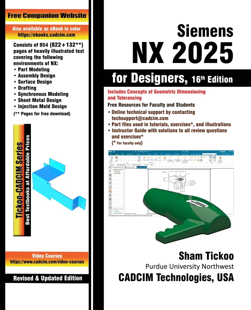 Siemens NX 2025 for Designers, 16th Edition Business & Technology