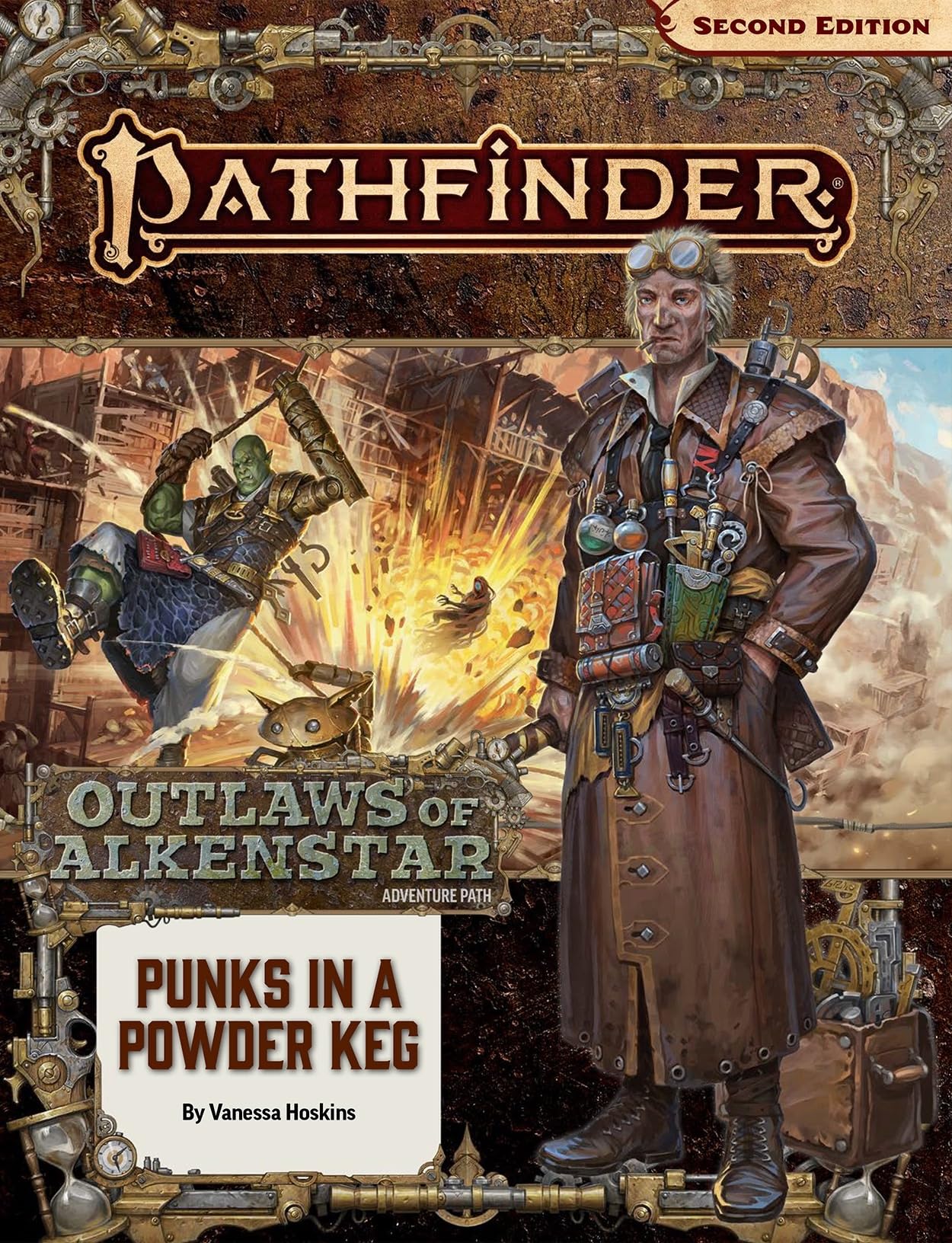 Pathfinder Adventure Path: Punks in a Powderkeg (Outlaws of Alkenstar 1 of 3) (P2) (PATHFINDER ADV PATH OUTLAWS ALKENSTAR 1 (P2)) Leisure & Fun