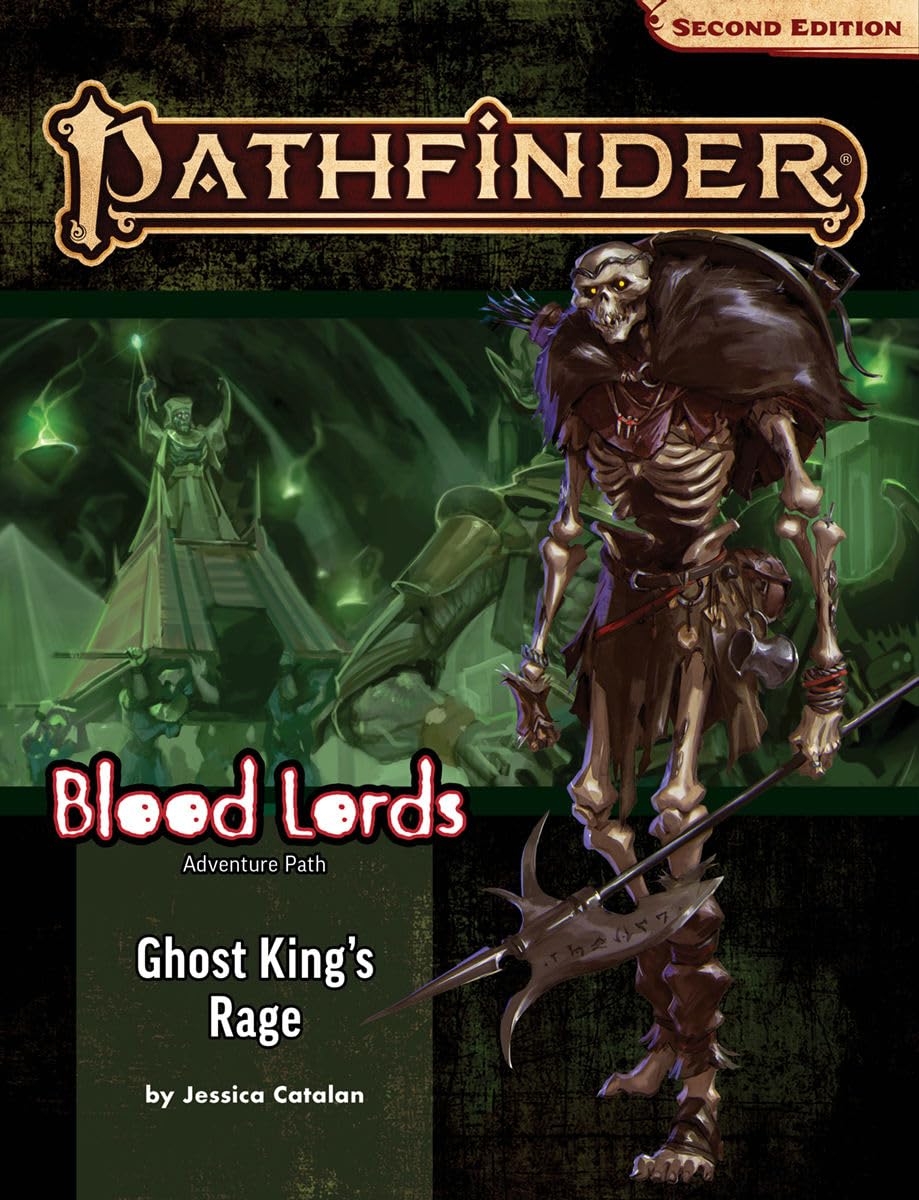 Pathfinder Adventure Path: Ghost King’s Rage (Blood Lords 6 of 6) (P2): Ghost King’s Rage P2 (PATHFINDER ADV PATH BLOOD LORDS (P2)) Leisure & Fun