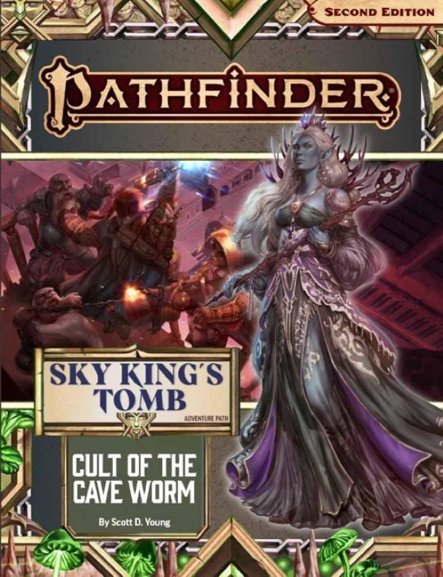 Pathfinder Adventure Path: Cult of the Cave Worm (Sky King’s Tomb 2 of 3) (P2) (PATHFINDER ADV PATH SKY KINGS TOMB (P2)) Leisure & Fun