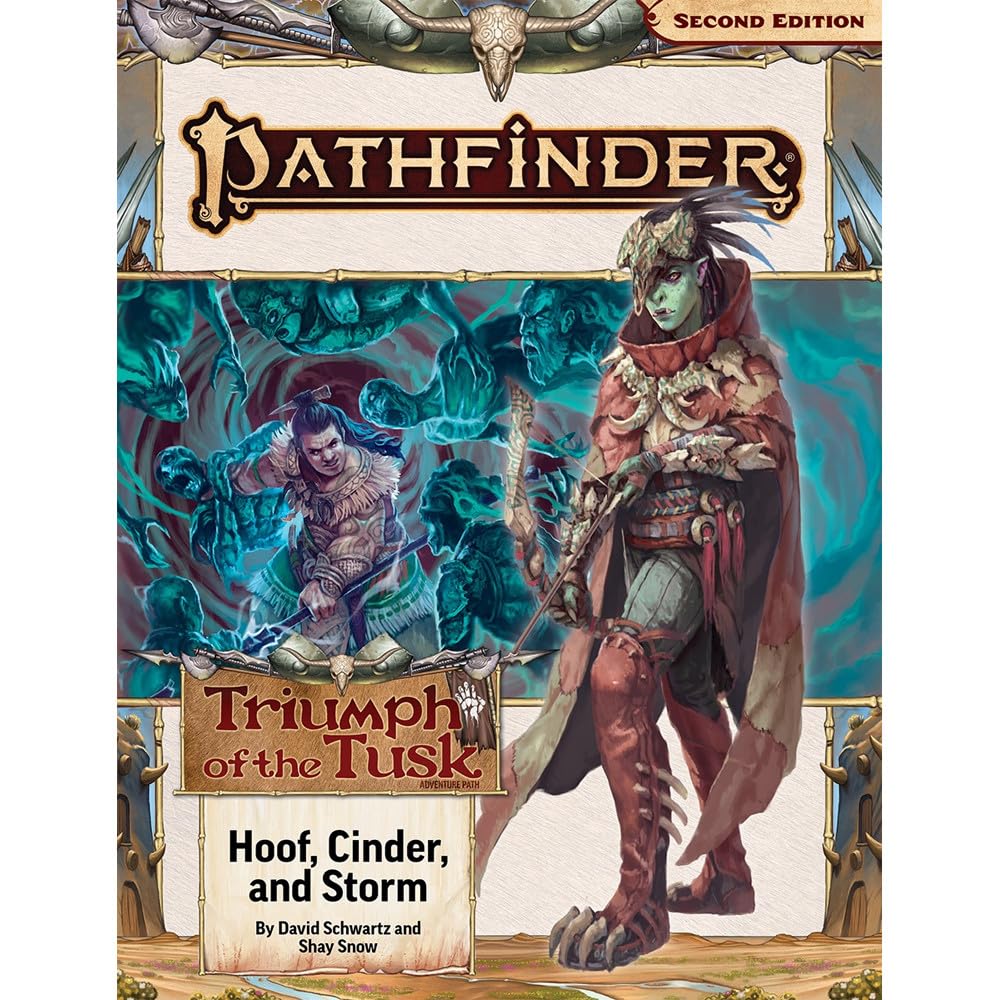 Pathfinder Adventure Path: Hoof, Cinder, and Storm (Triumph of the Tusk 2 of 3) (P2) (PATHFINDER ADV PATH TRIUMPH OF THE TUSK (P2)) Leisure & Fun
