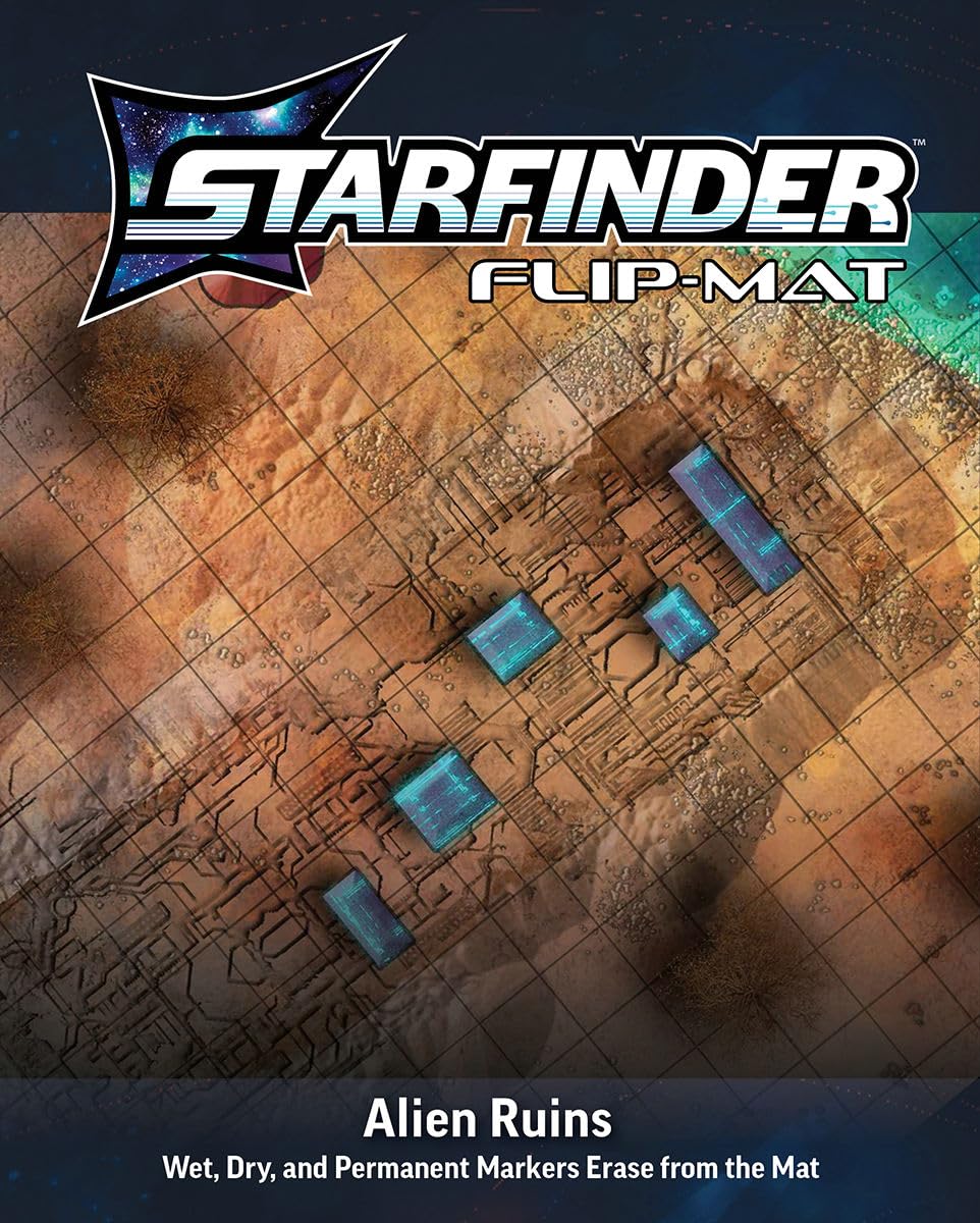 Starfinder Flip-Mat: Alien Ruins Leisure & Fun