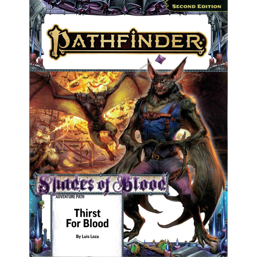 Pathfinder Adventure Path: Thirst for Blood (Shades of Blood 1 of 3) (P2) (PATHFINDER ADV PATH SHADES OF BLOOD TP (P2)) Leisure & Fun