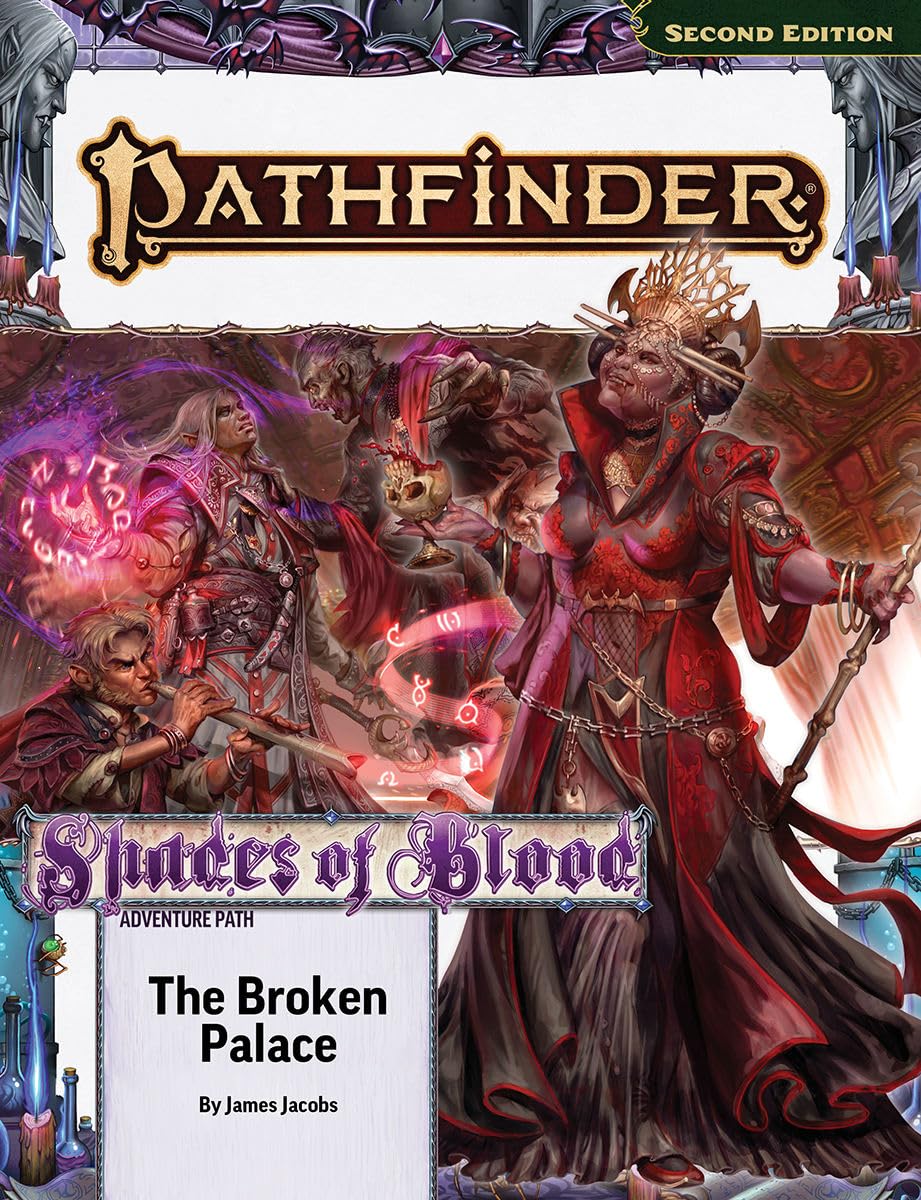 Pathfinder Adventure Path: The Broken Palace (Shades of Blood 2 of 3) (P2) (PATHFINDER ADV PATH SHADES OF BLOOD TP (P2)) Leisure & Fun