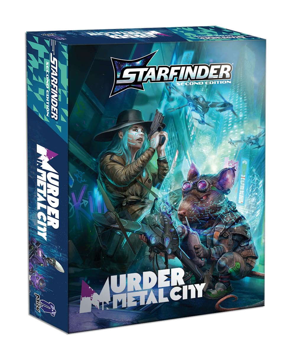 Starfinder Murder in Metal City Deluxe Adventure (S2) Leisure & Fun
