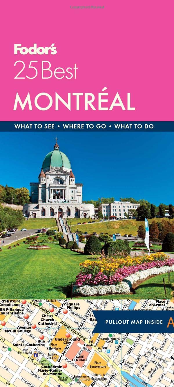 Fodor's Montreal 25 Best book