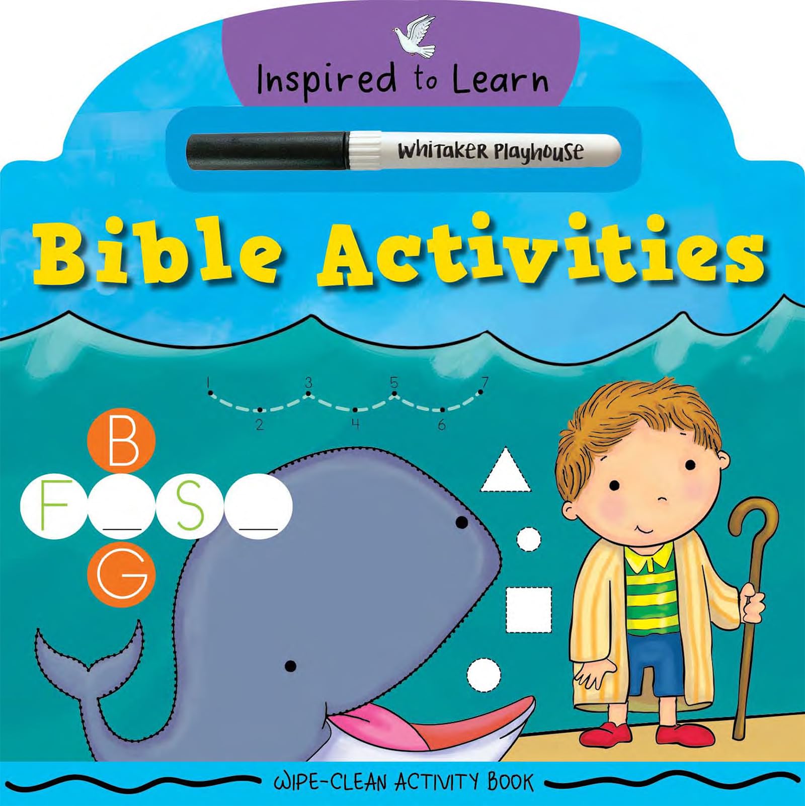 Bible Activities: Wipe-Clean Activity Book (Inspired to Learn) Non-fiction