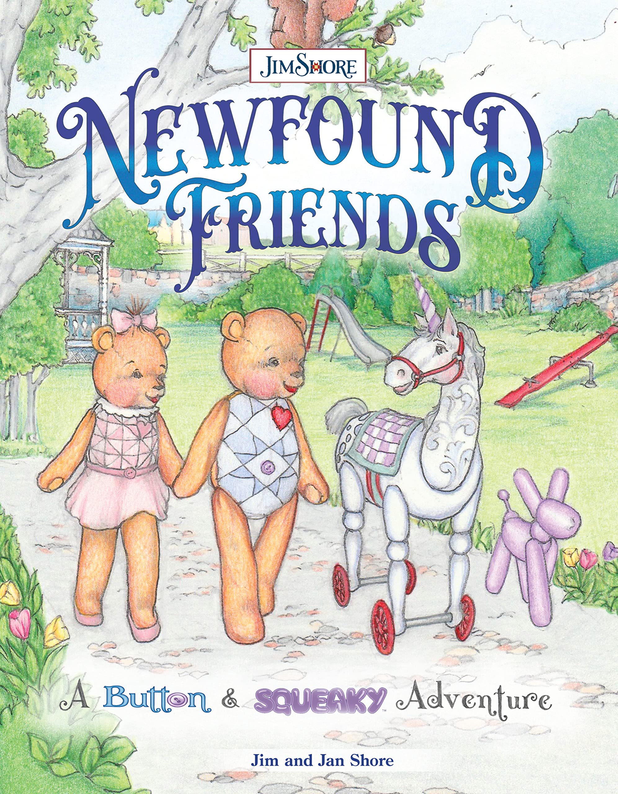 Newfound Friends: A Button and Squeaky Adventure (Happy Fox Books) Meet Pinky and Acorn - Charming Children's Story Book About the Importance of Friendship and Imagination, from Artist Jim Shore Non-fiction
