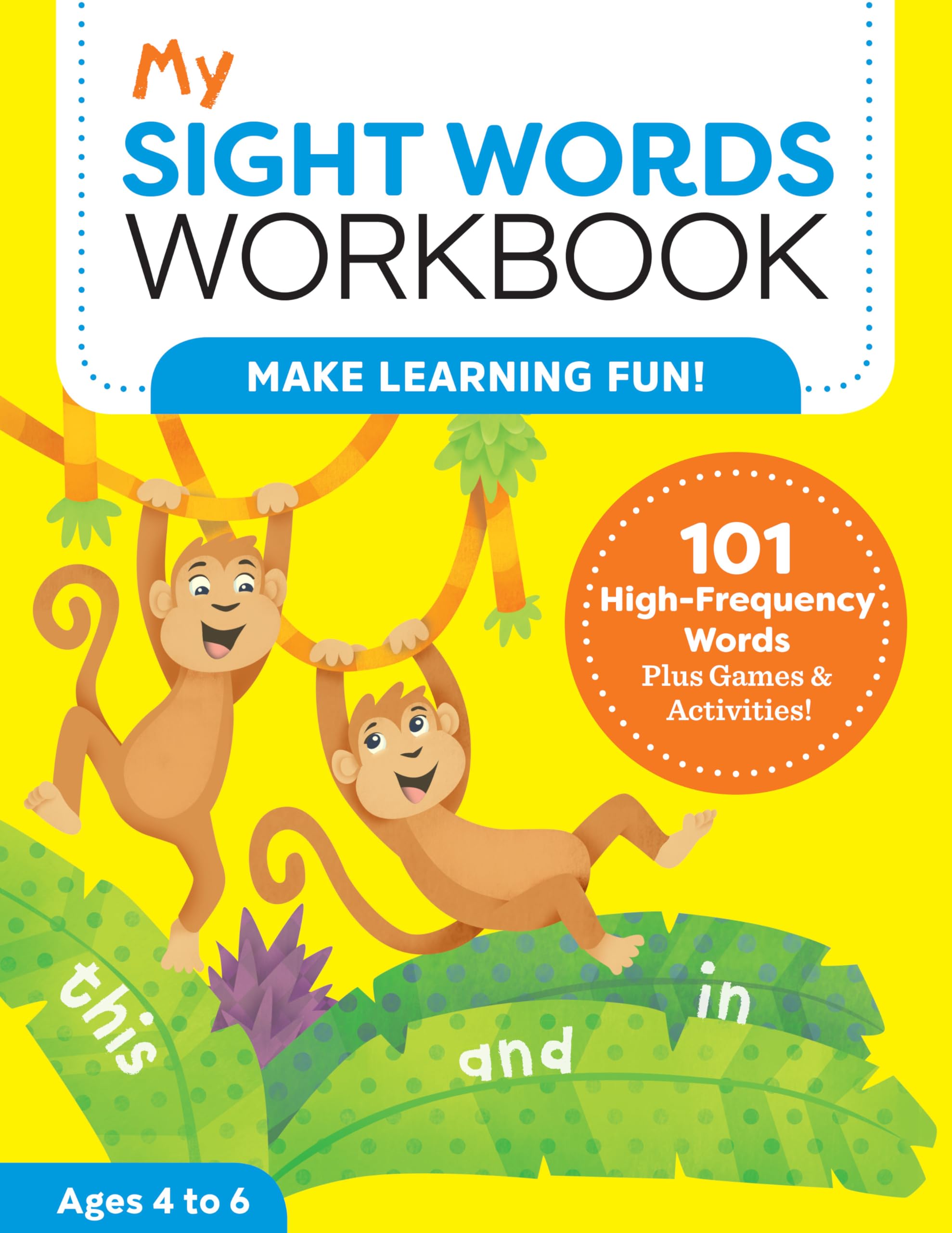 My Sight Words Workbook Tiptoi & Games