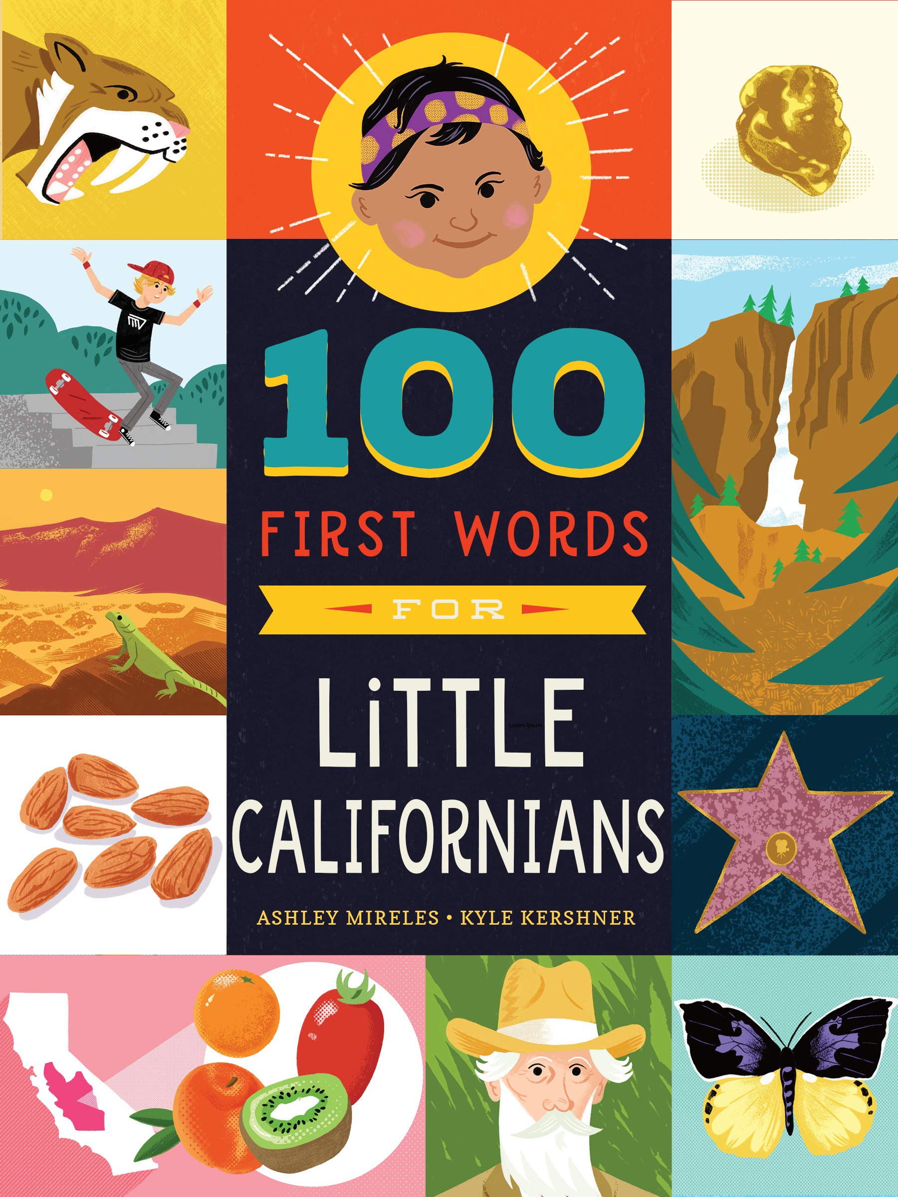 100 First Words for Little Californians Parents & Children