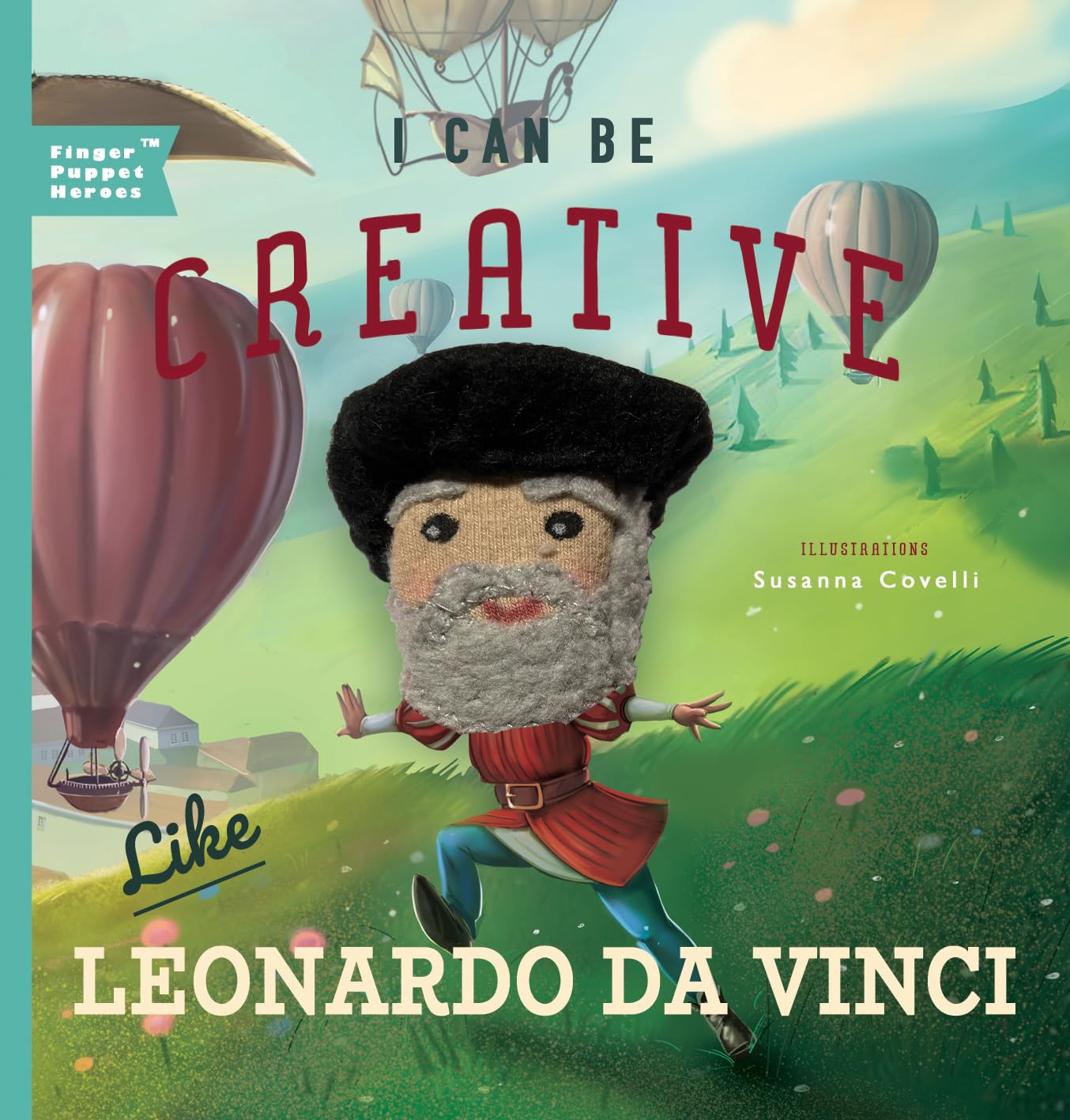 I Can Be Creative Like Leonardo da Vinci: Volume 1 (Finger Puppet Heroes, 1, Band 1) Film, Art & Culture