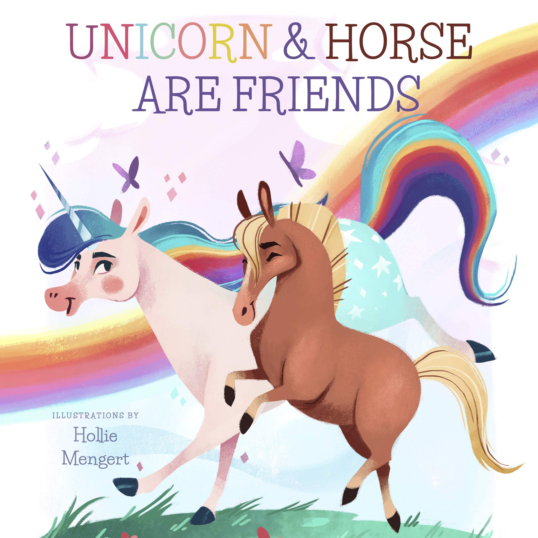 Unicorn and Horse are Friends book
