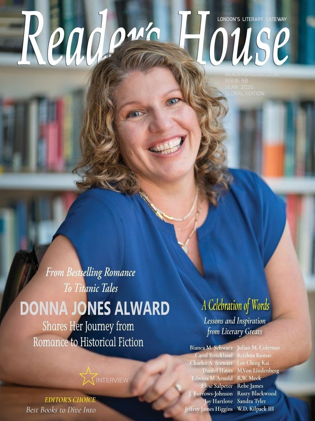 Reader's House Magazine Interview with Donna Jones Alward Essays & Short Stories