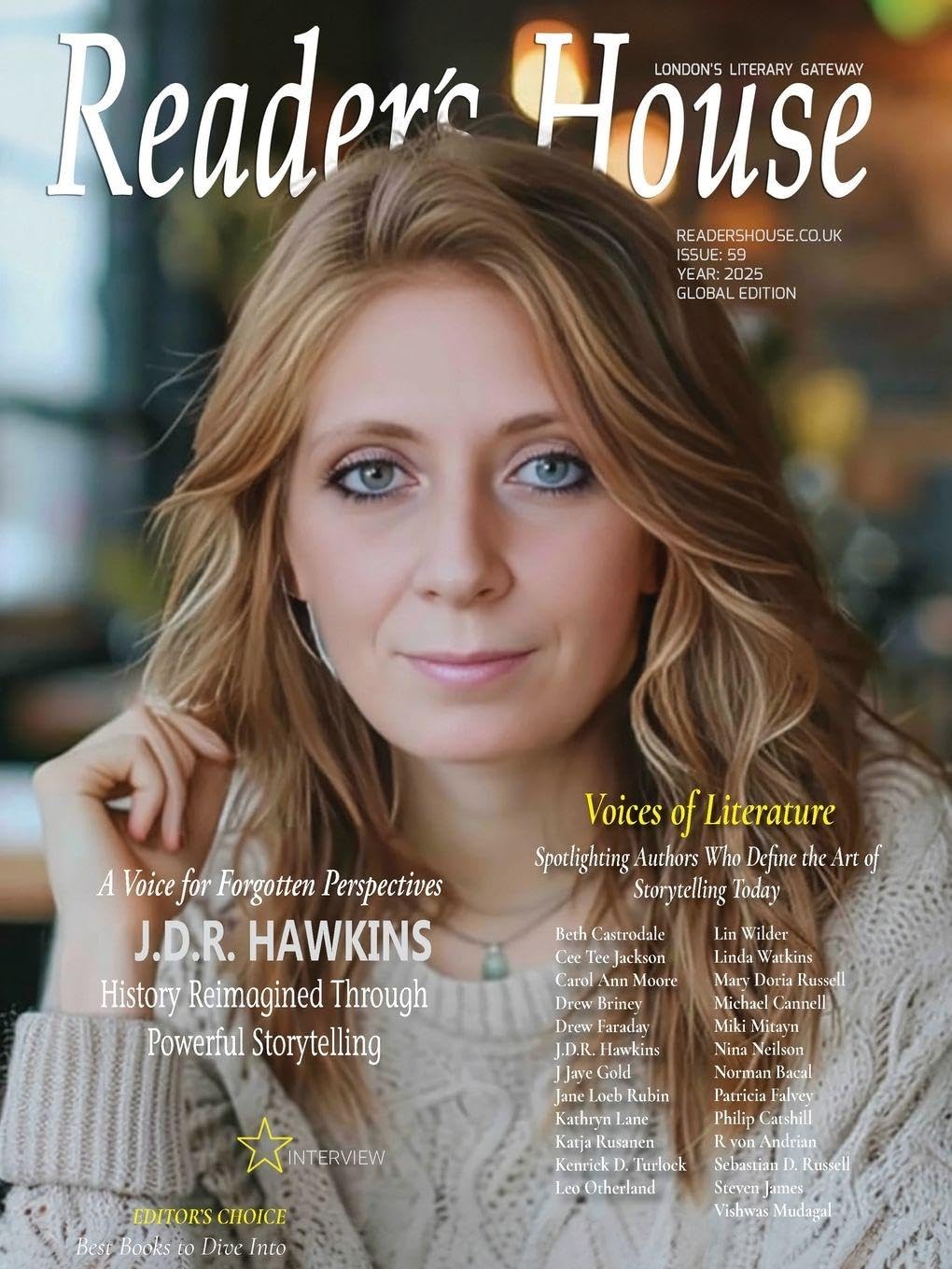 Reader's House Magazine Interview with J.D.R. Hawkins Essays & Short Stories