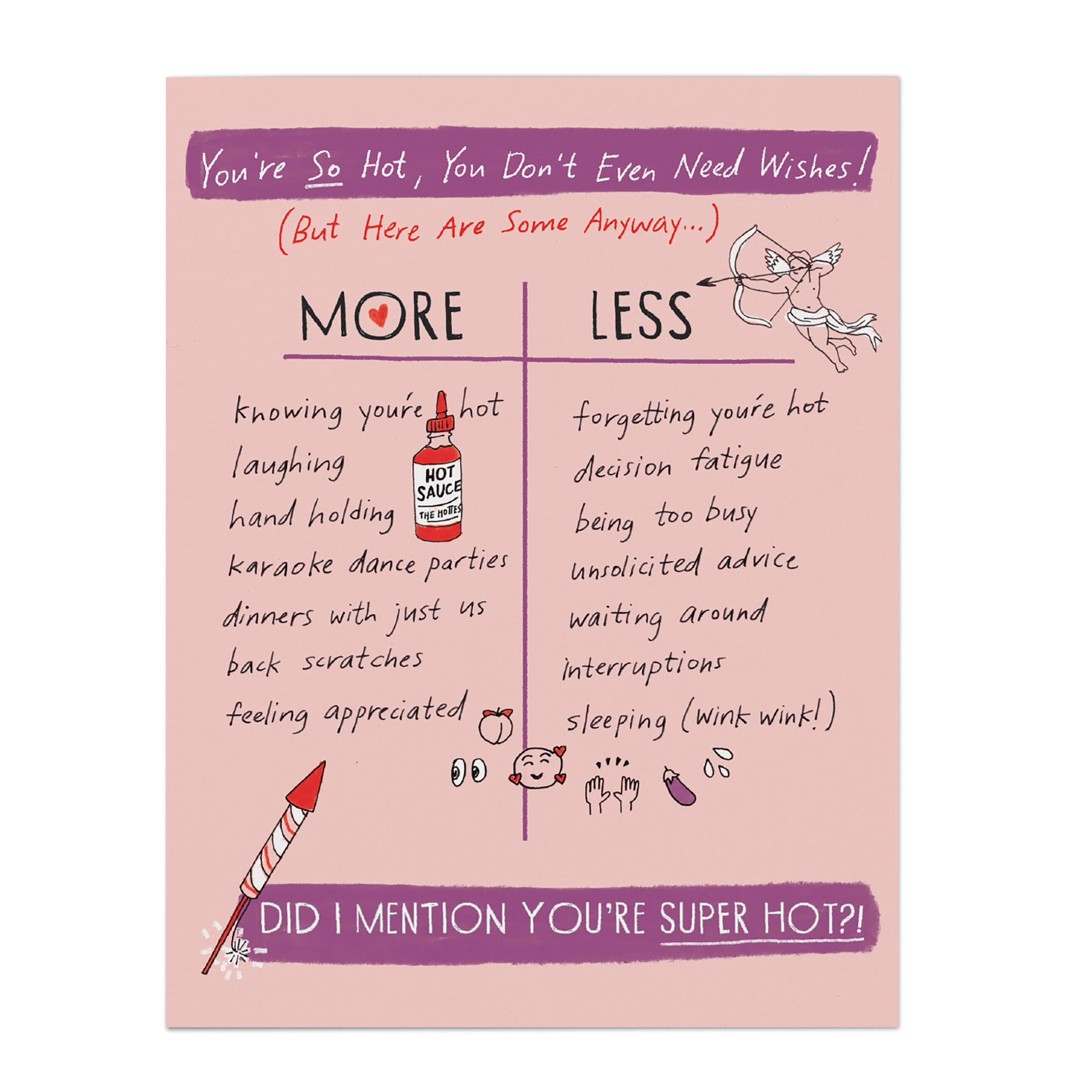 Julia Rothman Love More/Less Greeting Cards (Julia Rothman for Em & Friends Greeting Cards) Books
