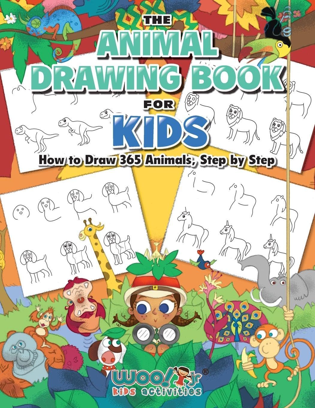 The Animal Drawing Book for Kids Parents & Children