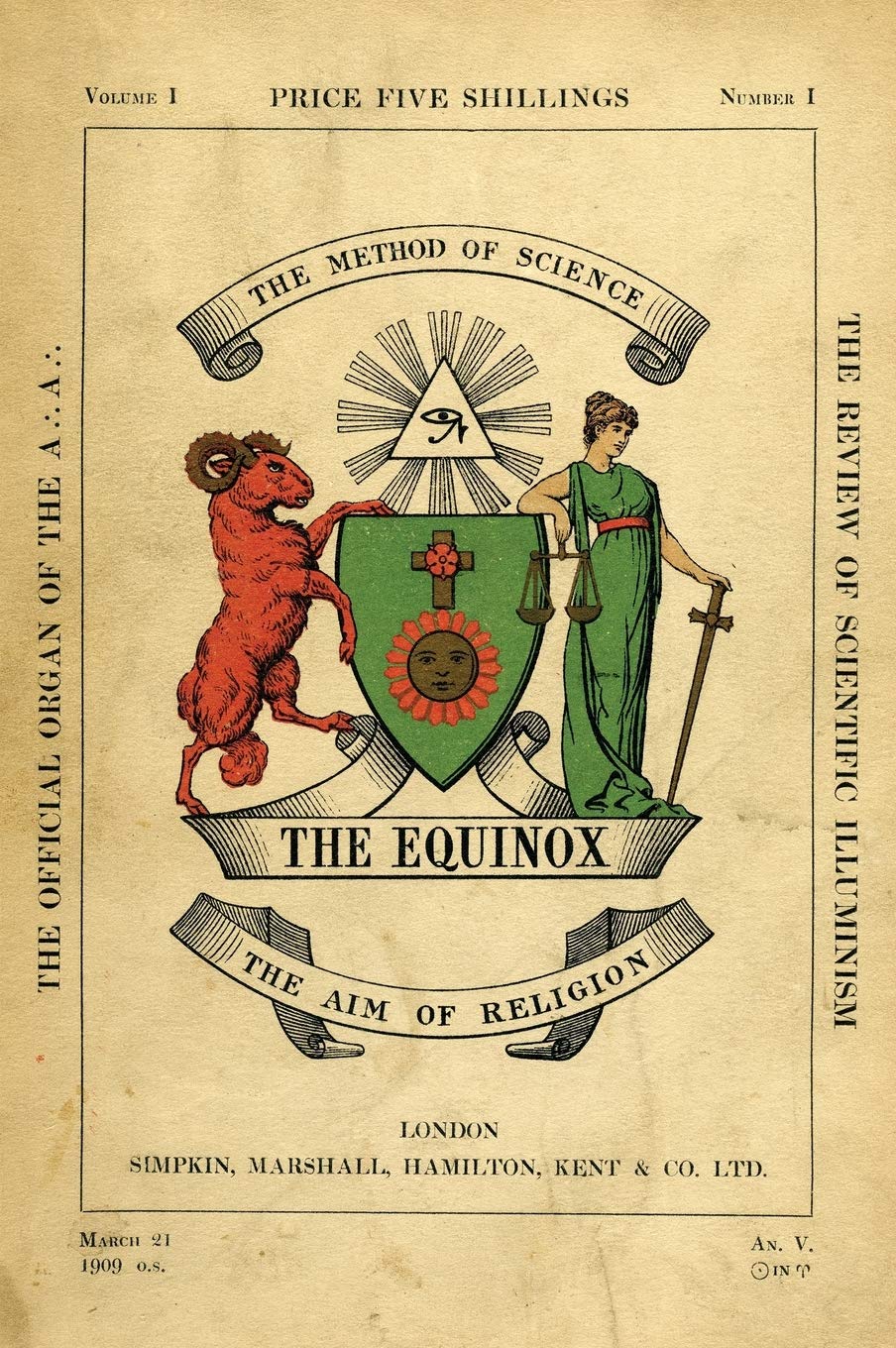 The Equinox: Keep Silence Edition, Vol. 1, No. 1 Memories