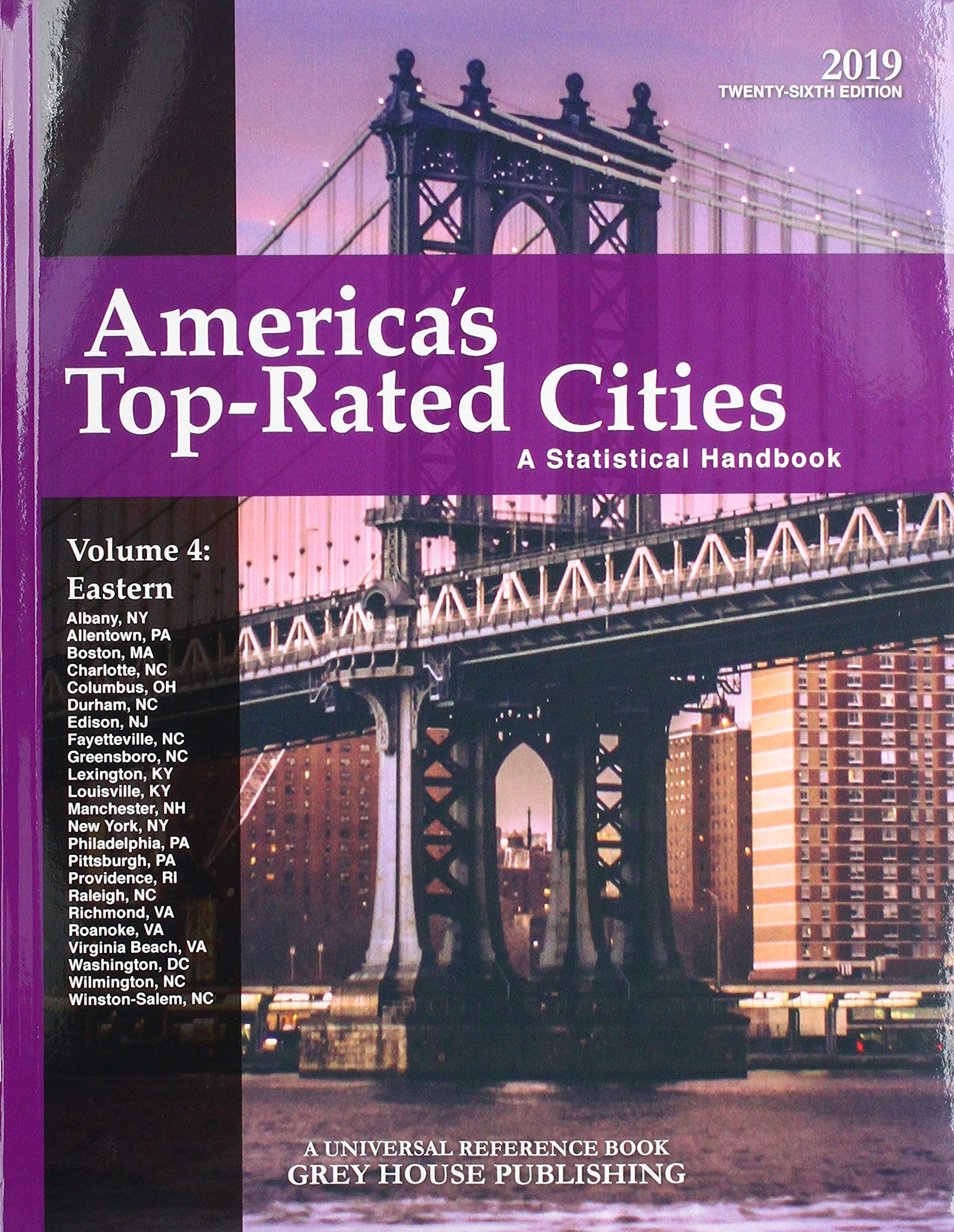 America's Top-Rated Cities, Vol. 4 East, 2019 Social Sciences