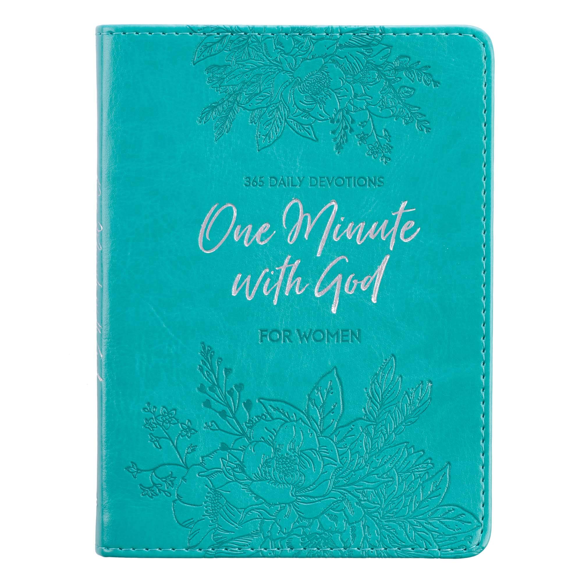 Devotional Luxleather One-Minute with God for Women Film, Art & Culture