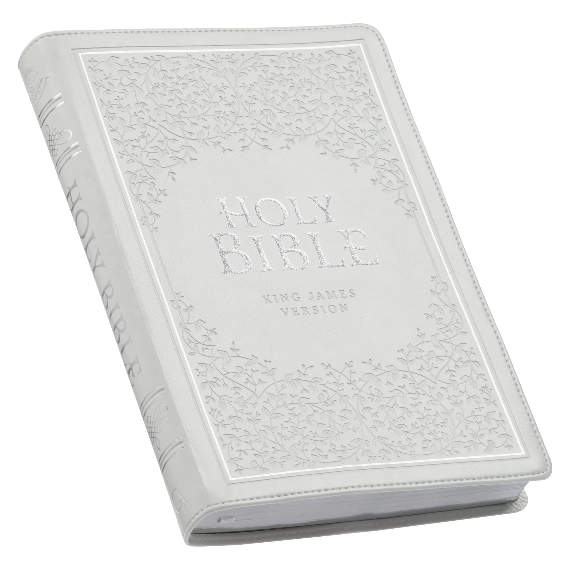 KJV Thinline White Wedding Bible Religion & Esotericism