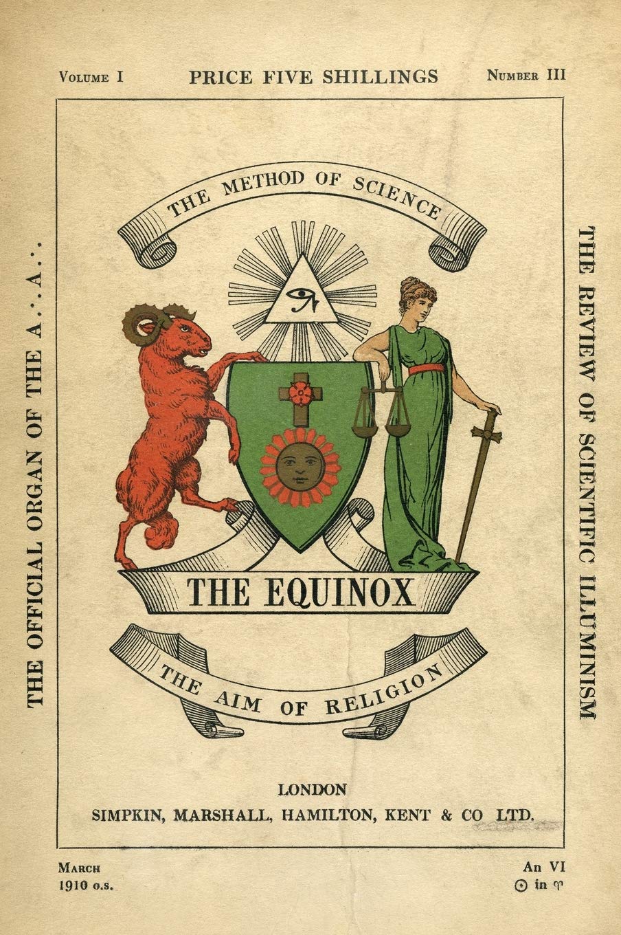 The Equinox: Keep Silence Edition, Vol. 1, No. 3 book