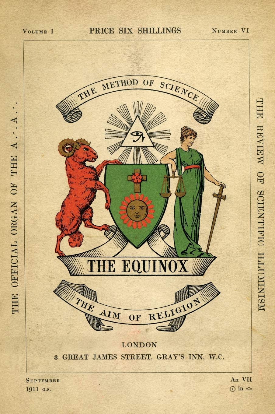 The Equinox: Keep Silence Edition, Vol. 1, No. 6 book