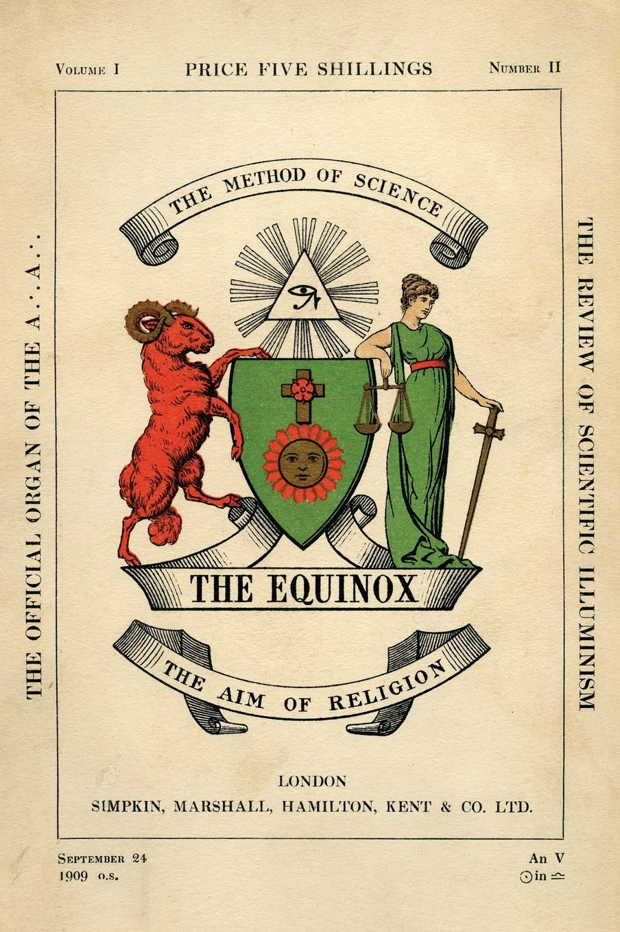 The Equinox: Keep Silence Edition, Vol. 1, No. 2 book