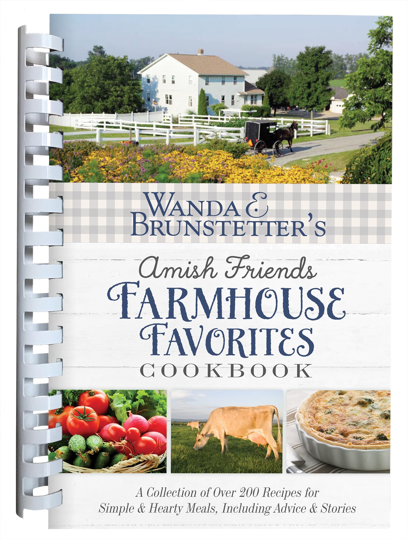 Wanda E. Brunstetter's Amish Friends Farmhouse Favorites Cookbook Leisure, Home & Garden