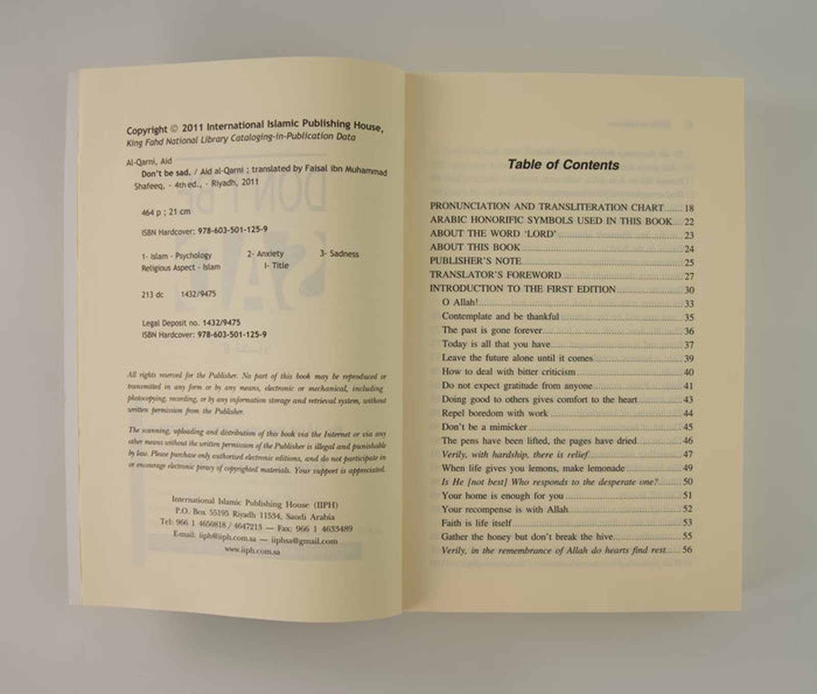 Don't Be Sad: Happiness Every Day book