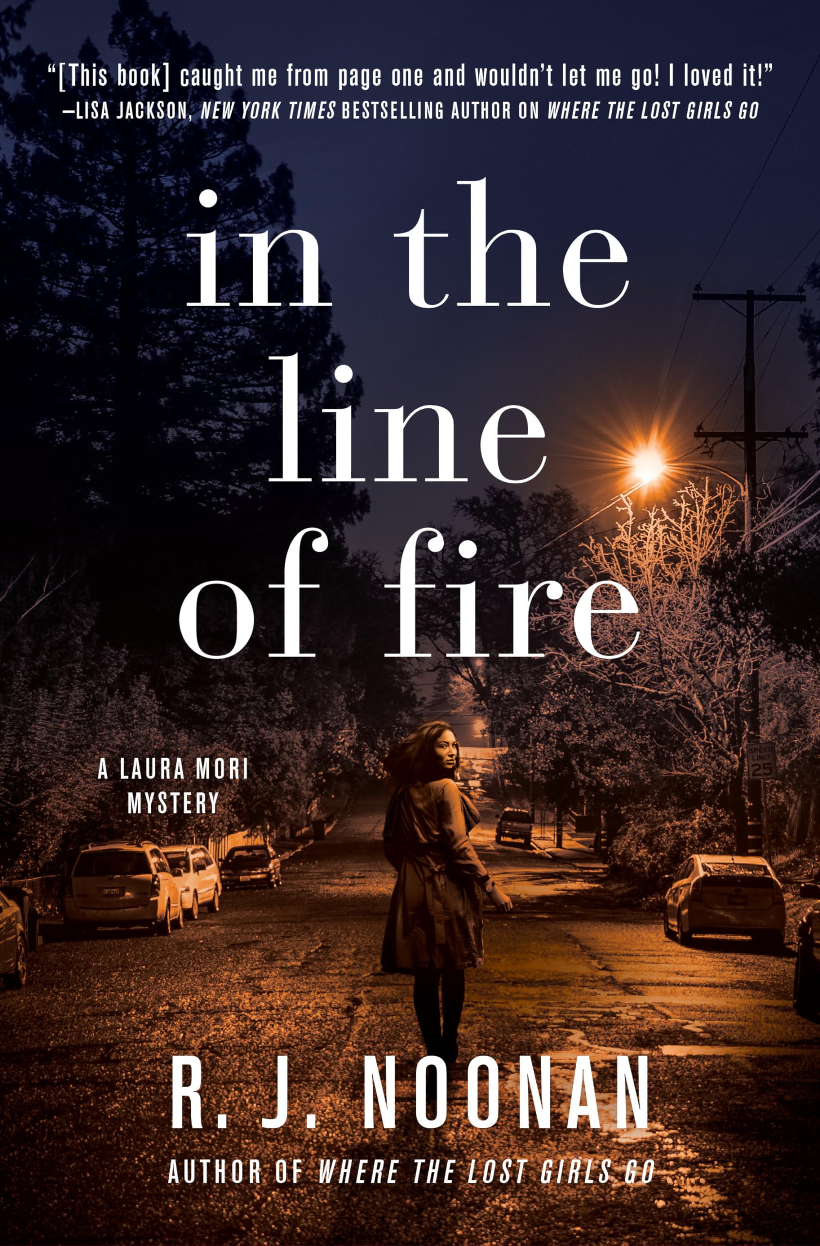 In the Line of Fire: A Laura Mori Mystery Poetry