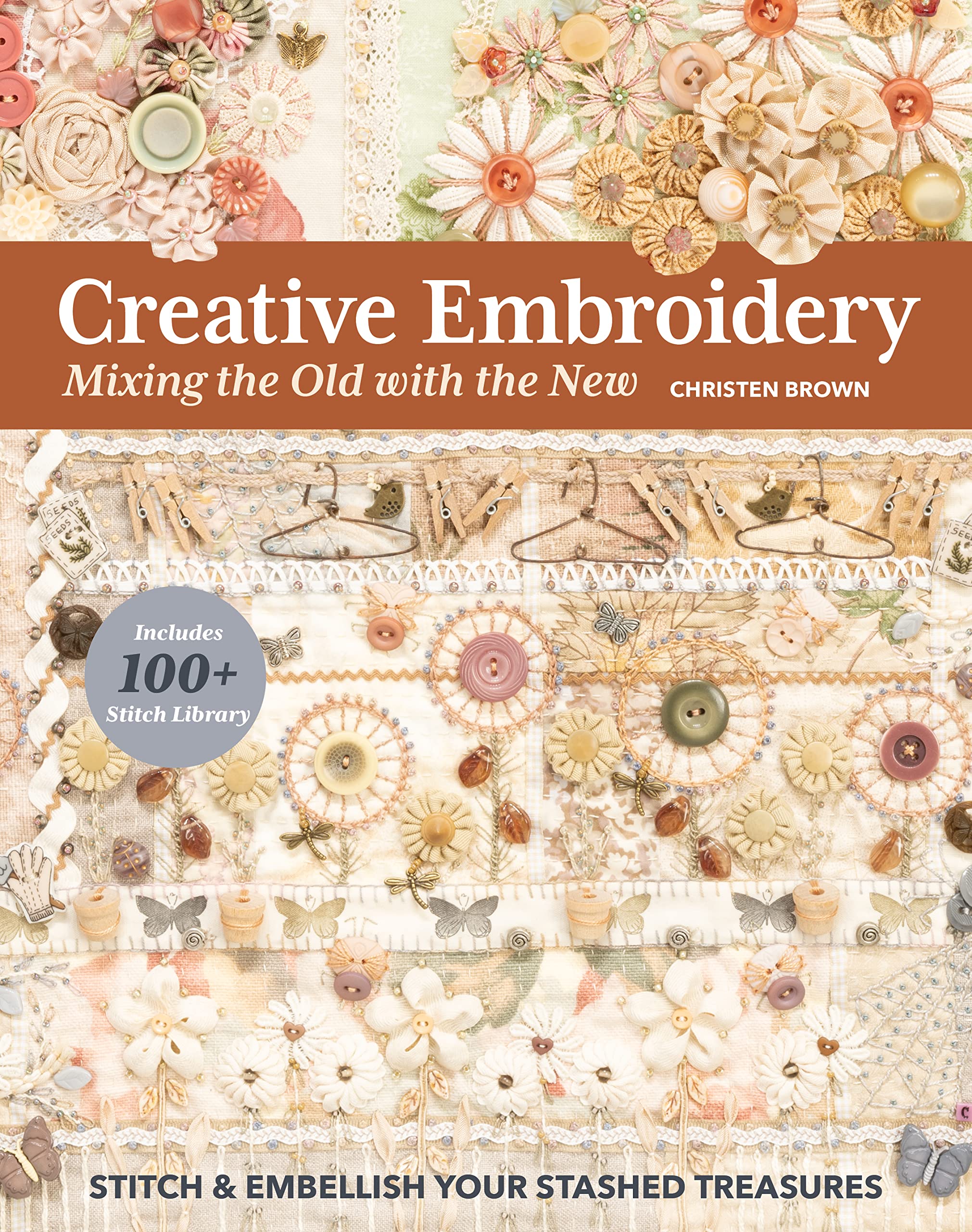 Creative Embroidery, Mixing the Old with the New Hobbies & Crafts