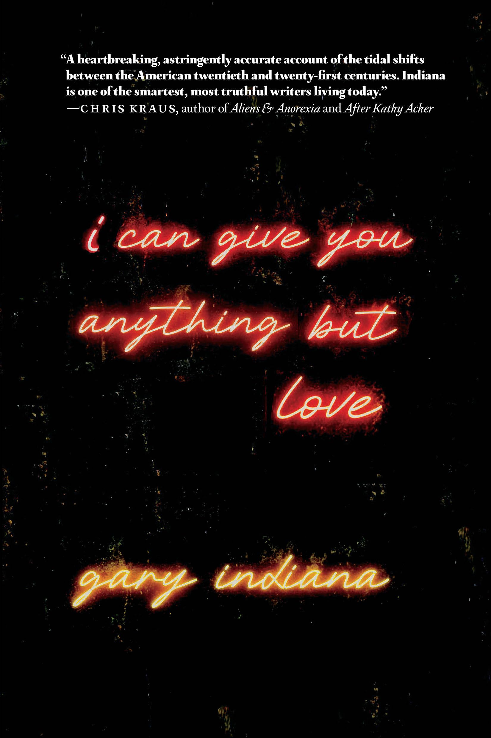 I Can Give You Anything But Love Books