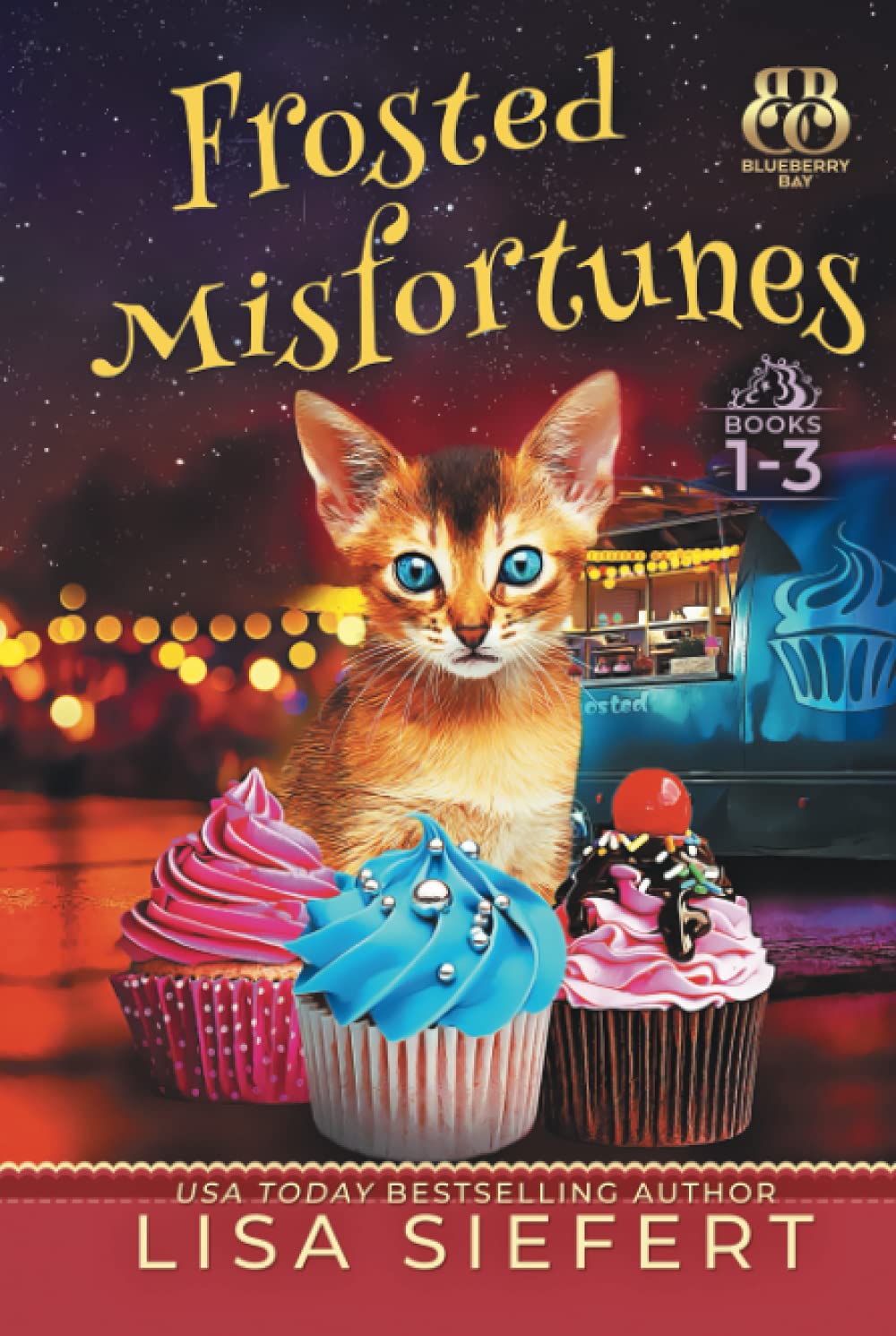 Frosted Misfortunes Books 1-3 Special Edition (Frosted Misfortunes Mysteries) Cosy Mystery & Humour