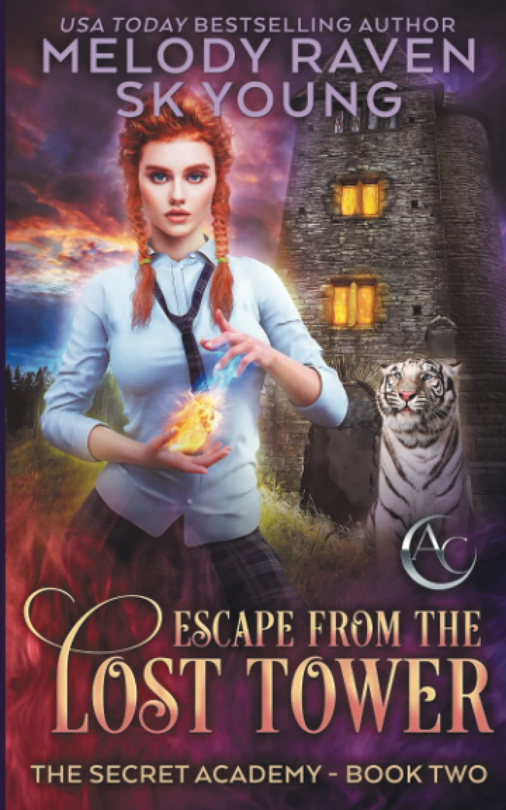 Escape from the Lost Tower (The Secret Academy, Band 2) Urban Fantasy