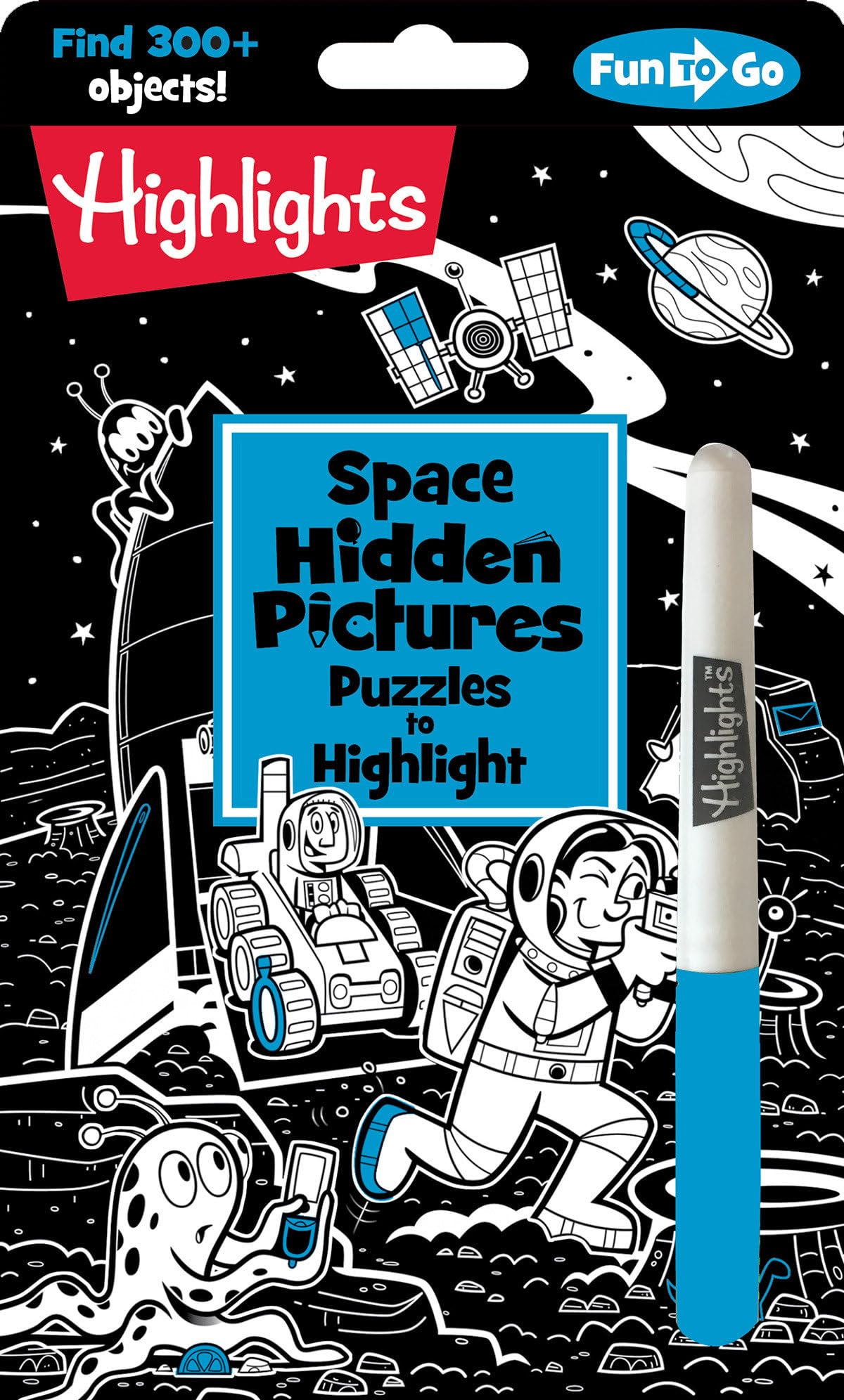 Space Hidden Pictures Puzzles to Highlight: Space-Themed Hidden Pictures Activity Book for Kids with Neon Highlighter Puzzles (Highlights Hidden Pictures Puzzles to Highlight Activity Books) Natural Sciences