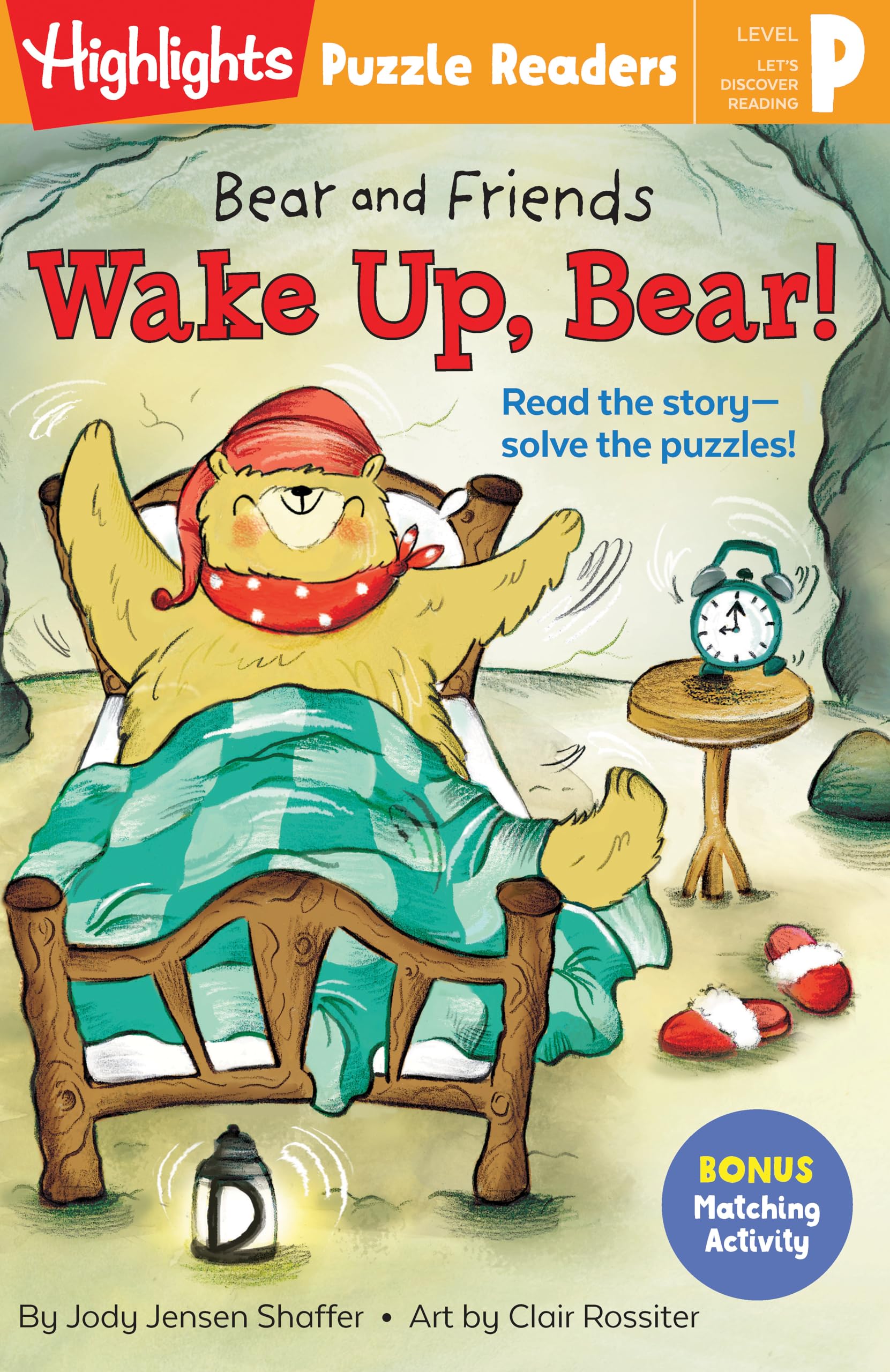 Bear and Friends: Wake Up, Bear! (Highlights Puzzle Readers) Novels & Short Stories