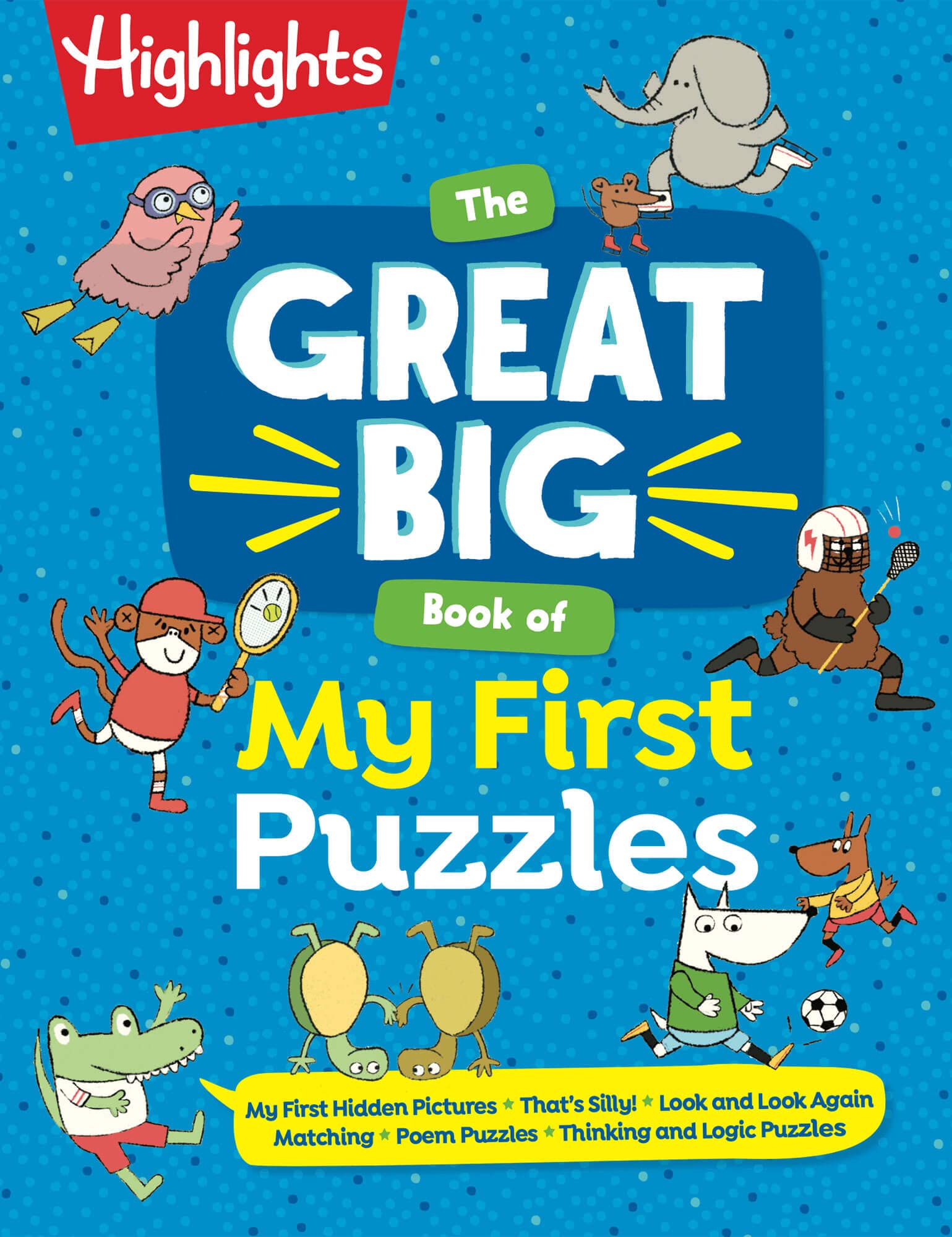 The Great Big Book of My First Puzzles (Great Big Puzzle Books) Tiptoi & Games