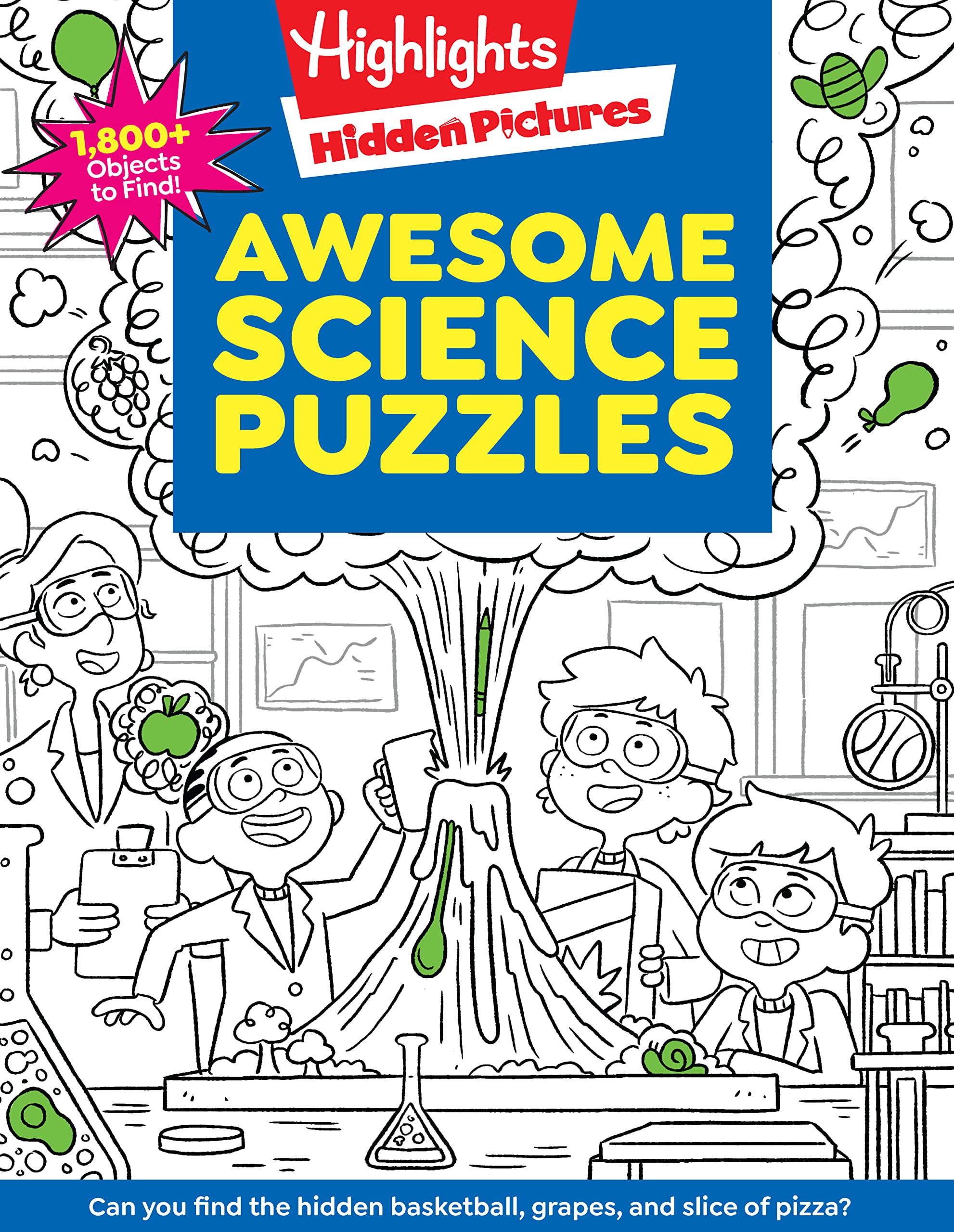Awesome Science Puzzles: Find and Seek 100+ Science Hidden Picture Puzzles for Kids 6+, Highlights Puzzle Book for Kids (Highlights Hidden Pictures) Tiptoi & Games