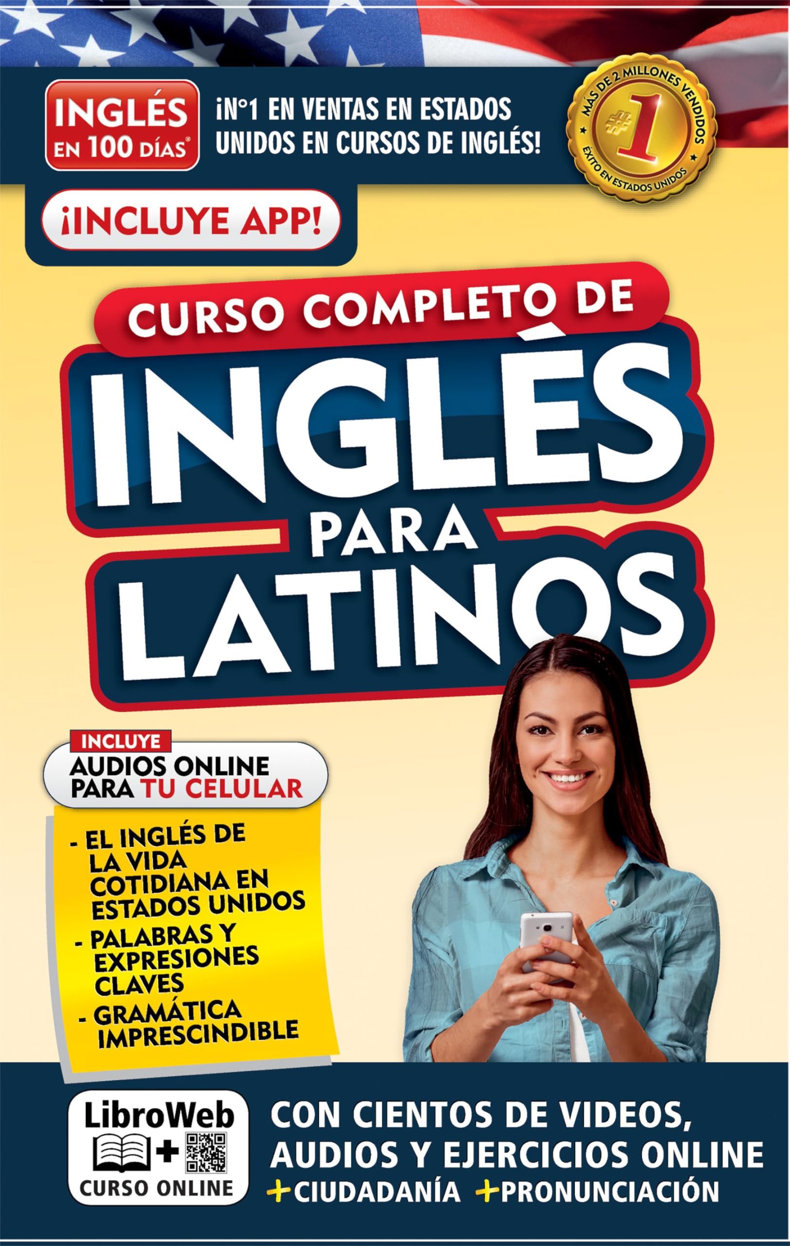 Inglés En 100 Días. Inglés Para Latinos. Nueva Edición / English in 100 Days. the Latino's Complete English Course Foreign Languages ​​& Dictionaries
