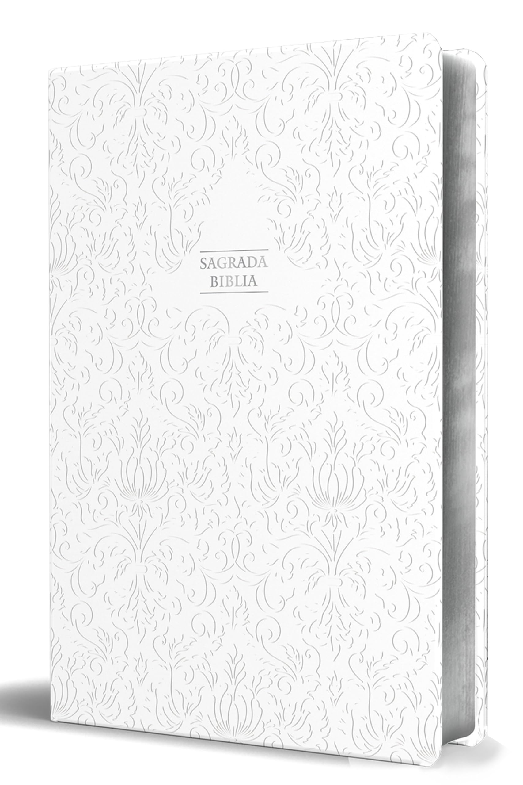 Biblia Católica en español. Boda, bautizo, primera comunión, confirmación y cumpleaños. Caja blanca regalo / Catholic Bible. Spanish-Language, Leathersoft, Religion & Esotericism