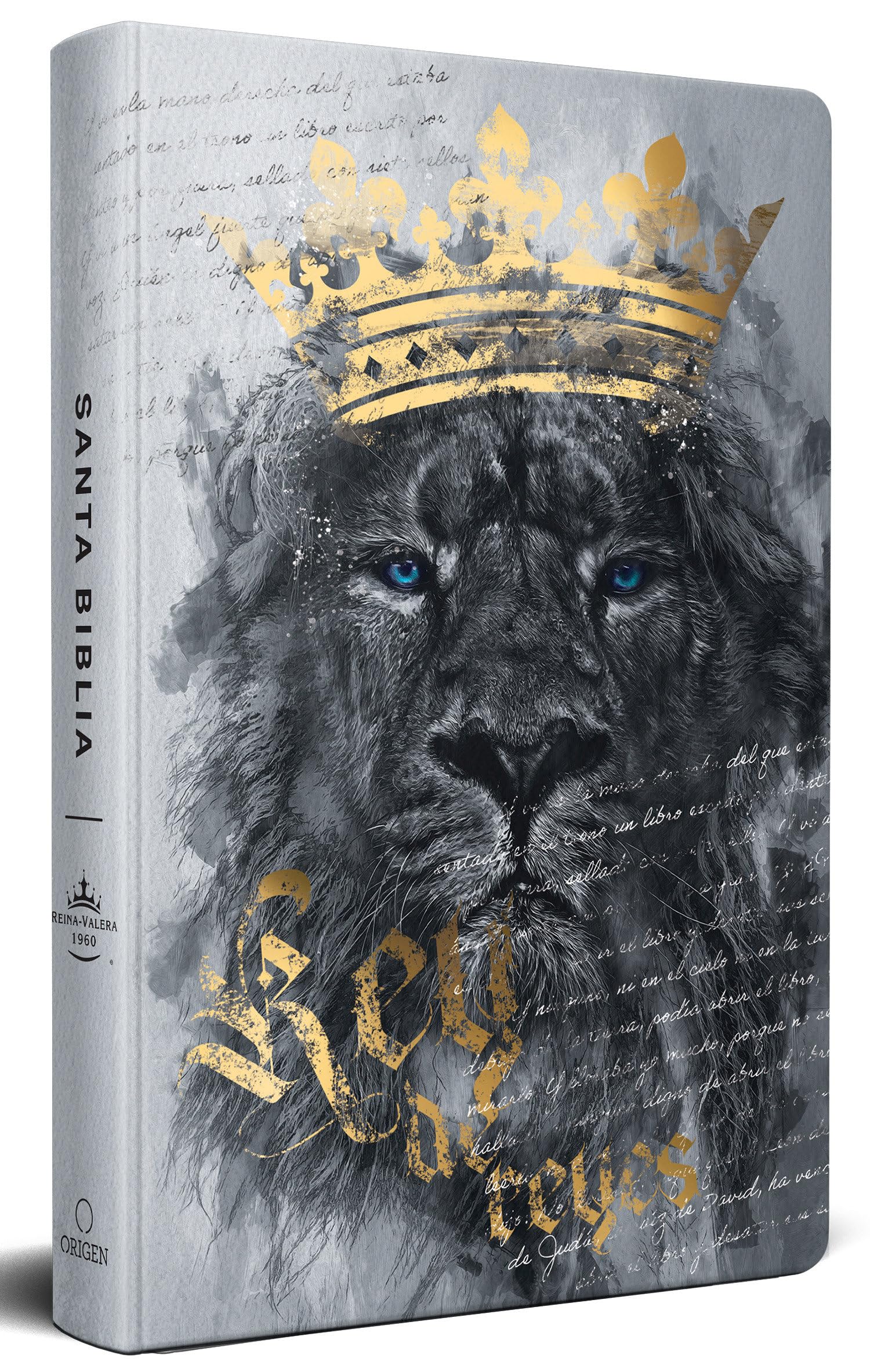 Biblia Rvr60 Letra Grande Tamaño Manual, Tapa Dura León Rey de Reyes / Spanish Bible Rvr60 Handy Size Large Print Hardcover Lion King of Kings Religion & Esotericism
