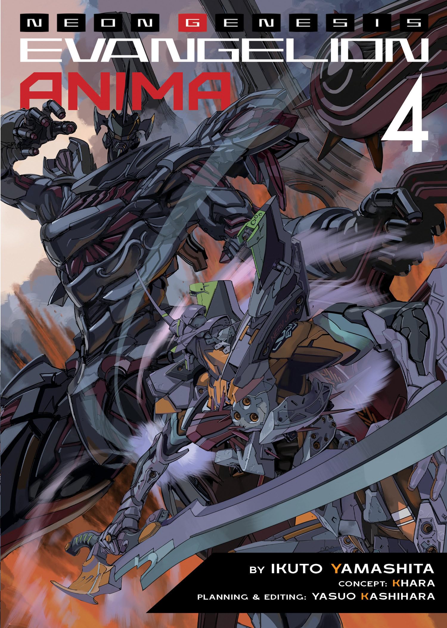 Neon Genesis Evangelion: ANIMA (Light Novel) Vol. 4 Action & Adventure