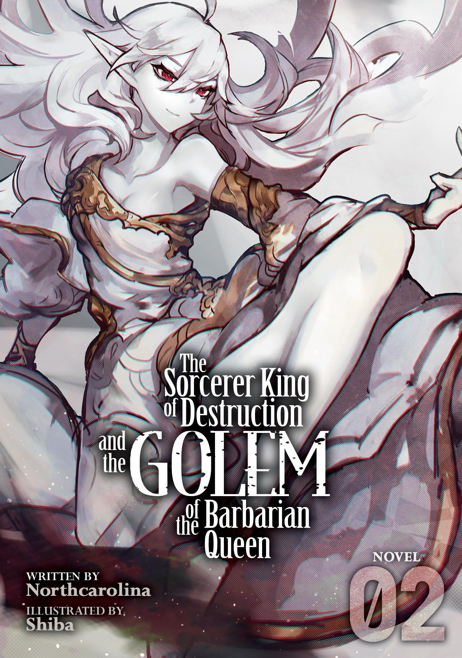The Sorcerer King of Destruction and the Golem of the Barbarian Queen 2 (2) (Sorcerer King of Destruction and the Golem of the Barbarian Queen, Light Novel, 2, Band 2) Action & Adventure