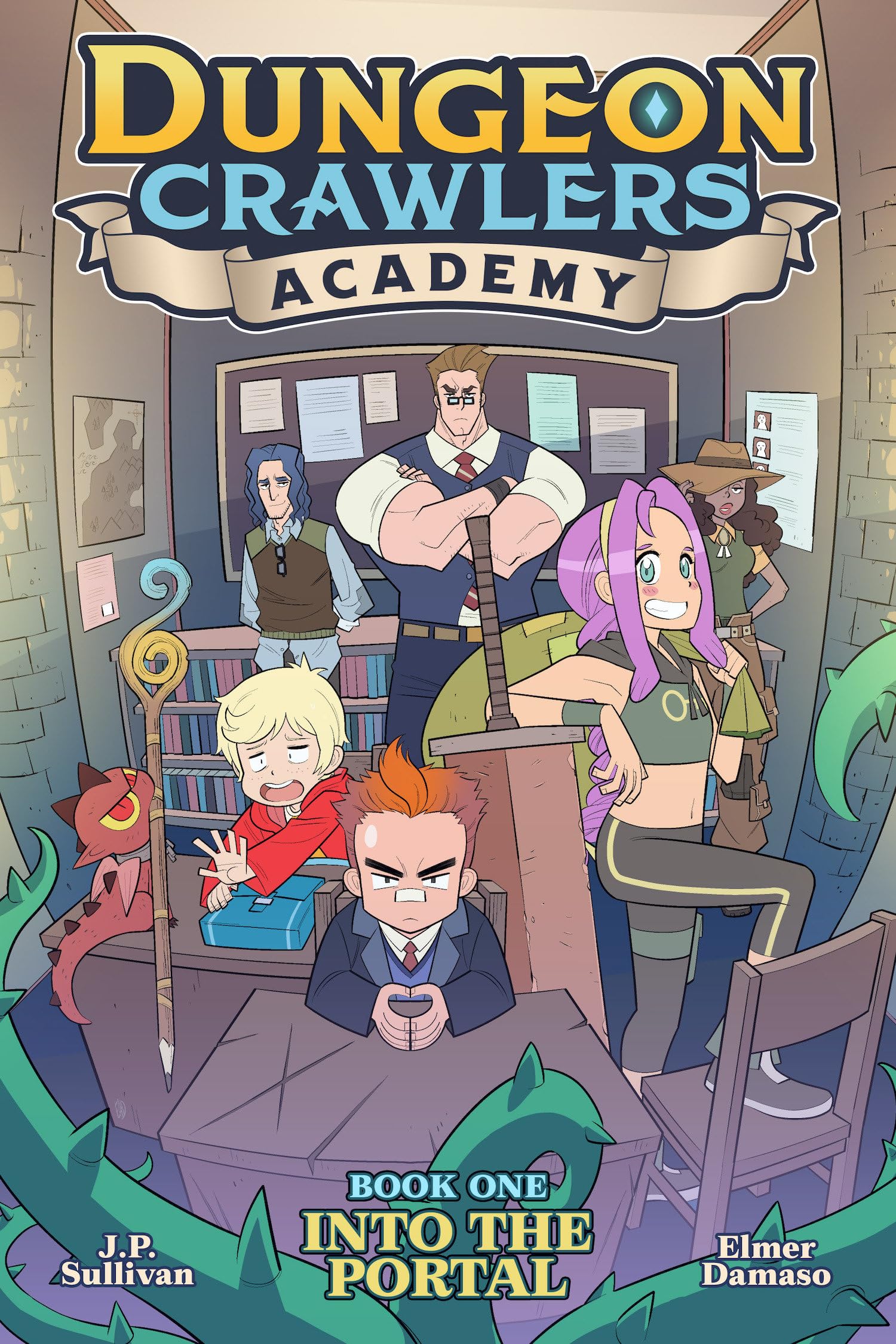 Dungeon Crawlers Academy Book 1: Into the Portal book