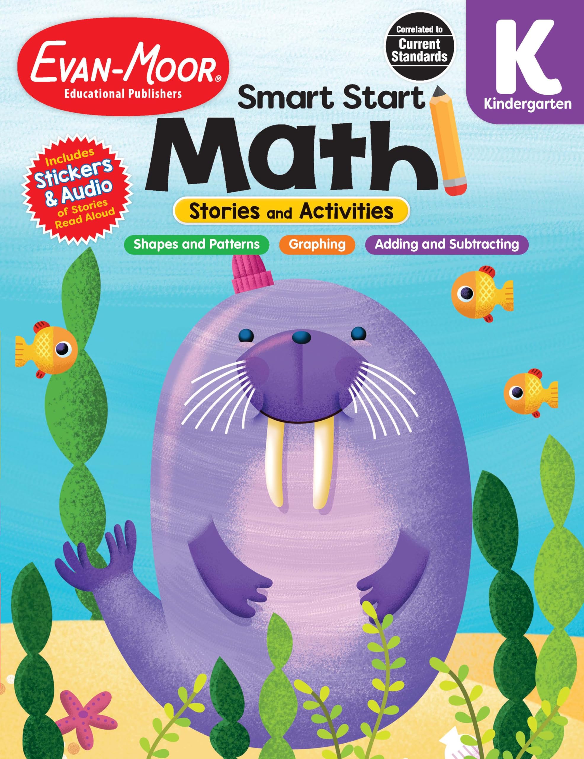 Smart Start: Math Stories and Activities, Kindergarten Workbook Non-fiction