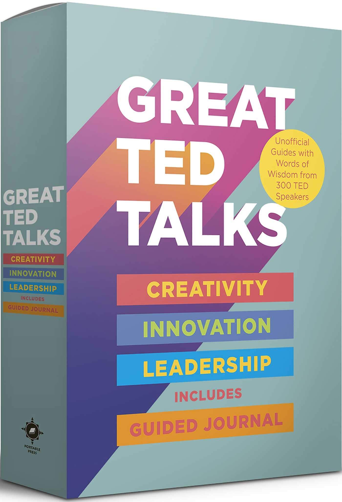 (COSTCO ONLY) Great TED Talks Boxed Set: Unofficial Guides with Words of Wisdom from 300 TED Speakers book