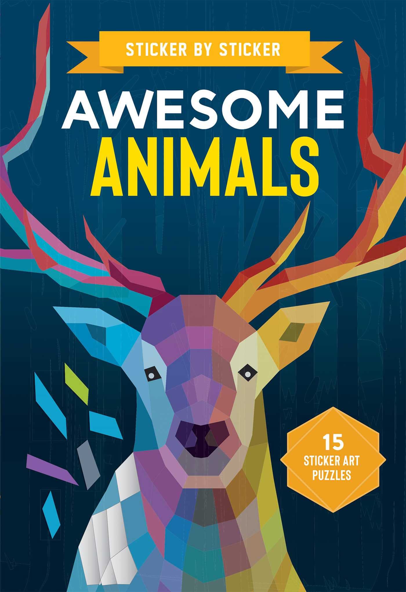 Sticker by Sticker: Awesome Animals Mathematics