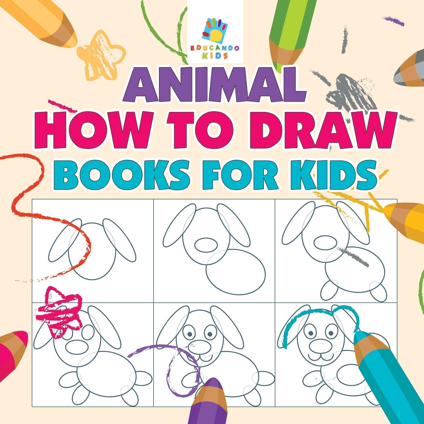 Animal How to Draw Books for Kids Arts & Music