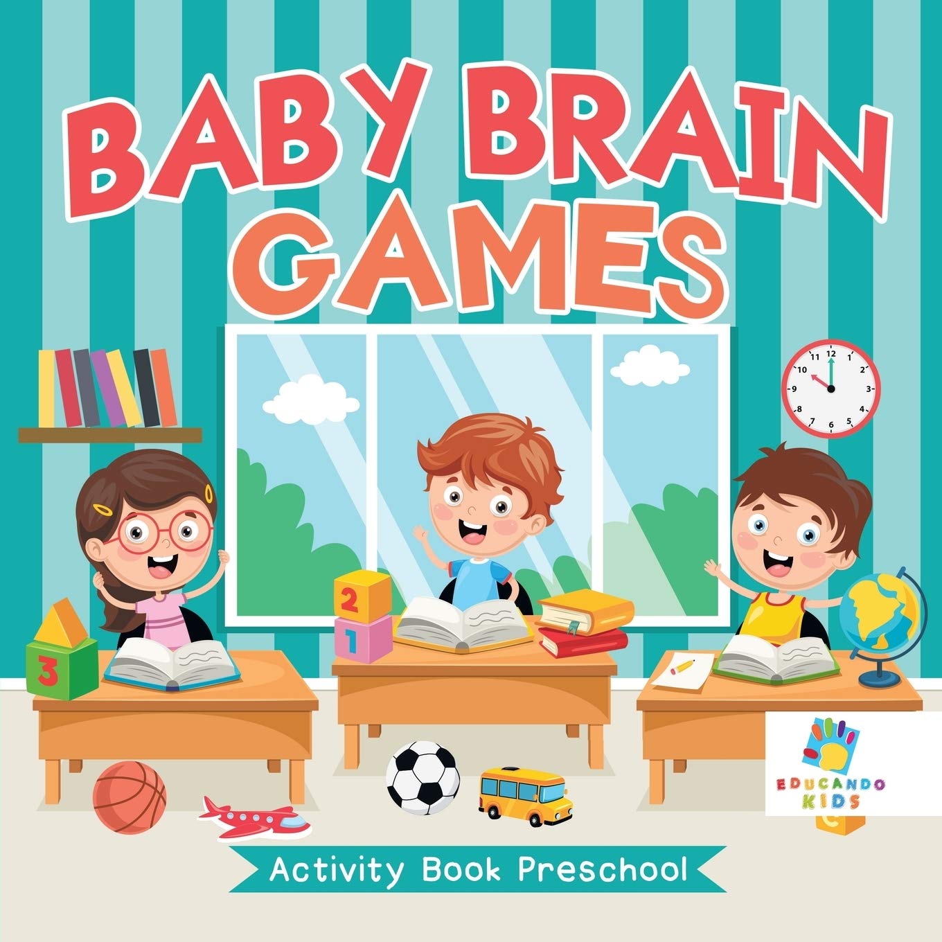 Baby Brain Games Activity Book Preschool Leisure & Fun